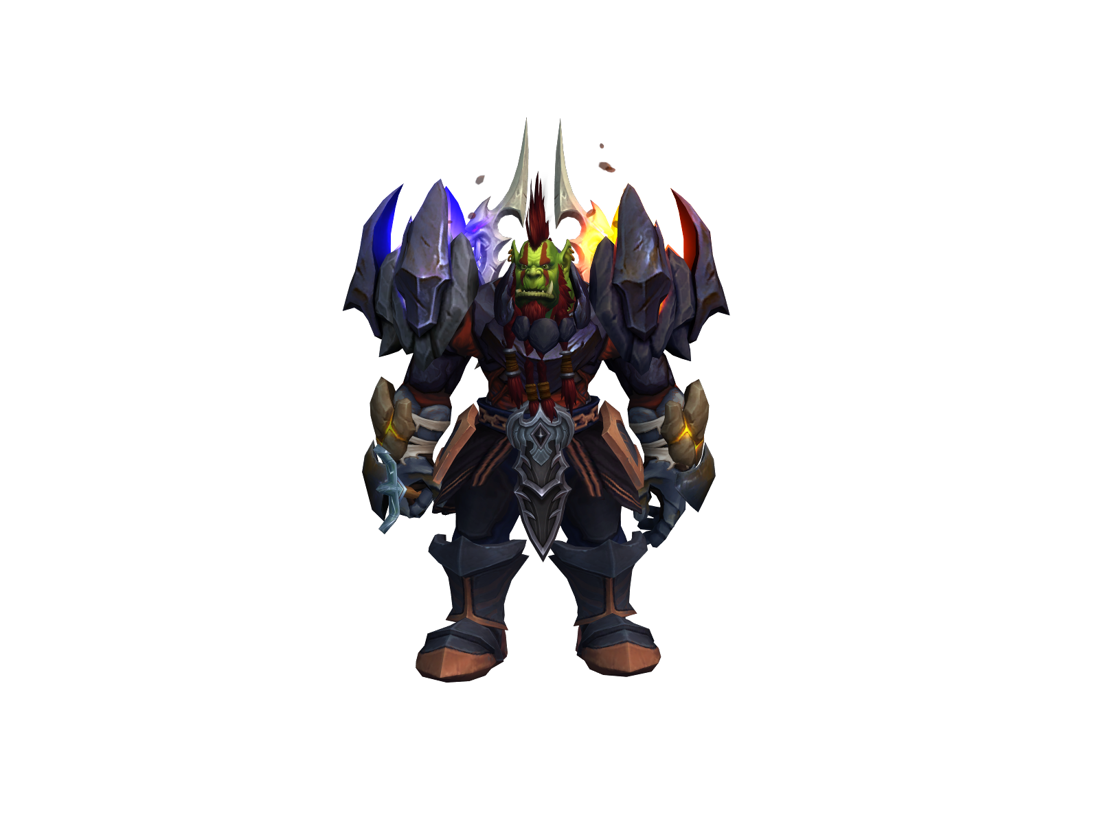 Africanchief 3D character render