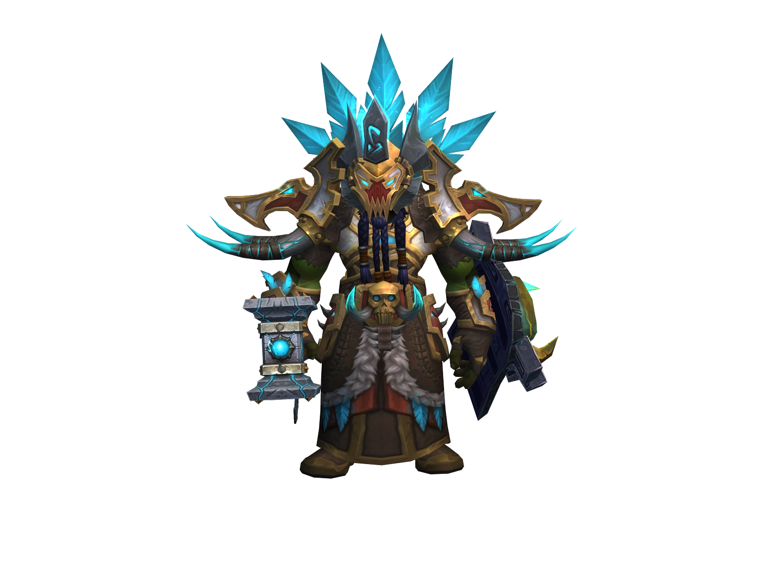 Korlog 3D character render