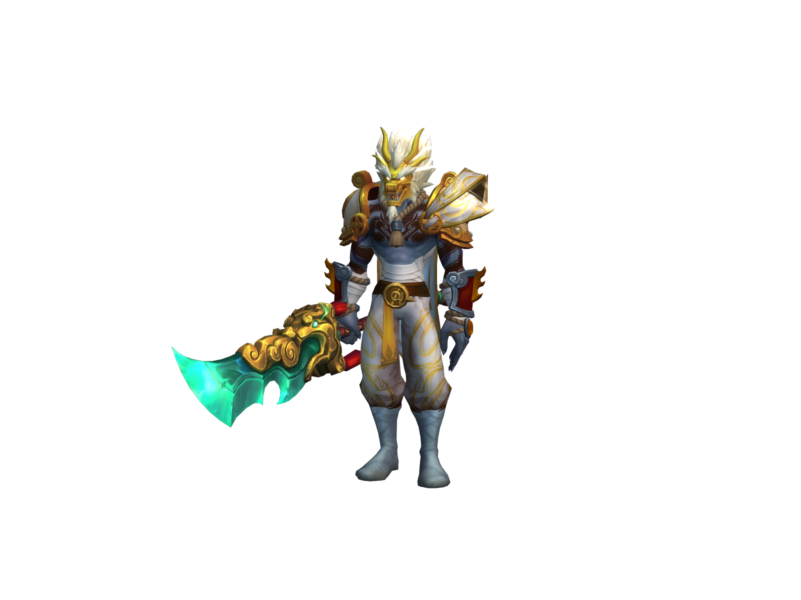 Kungzong 3D character render