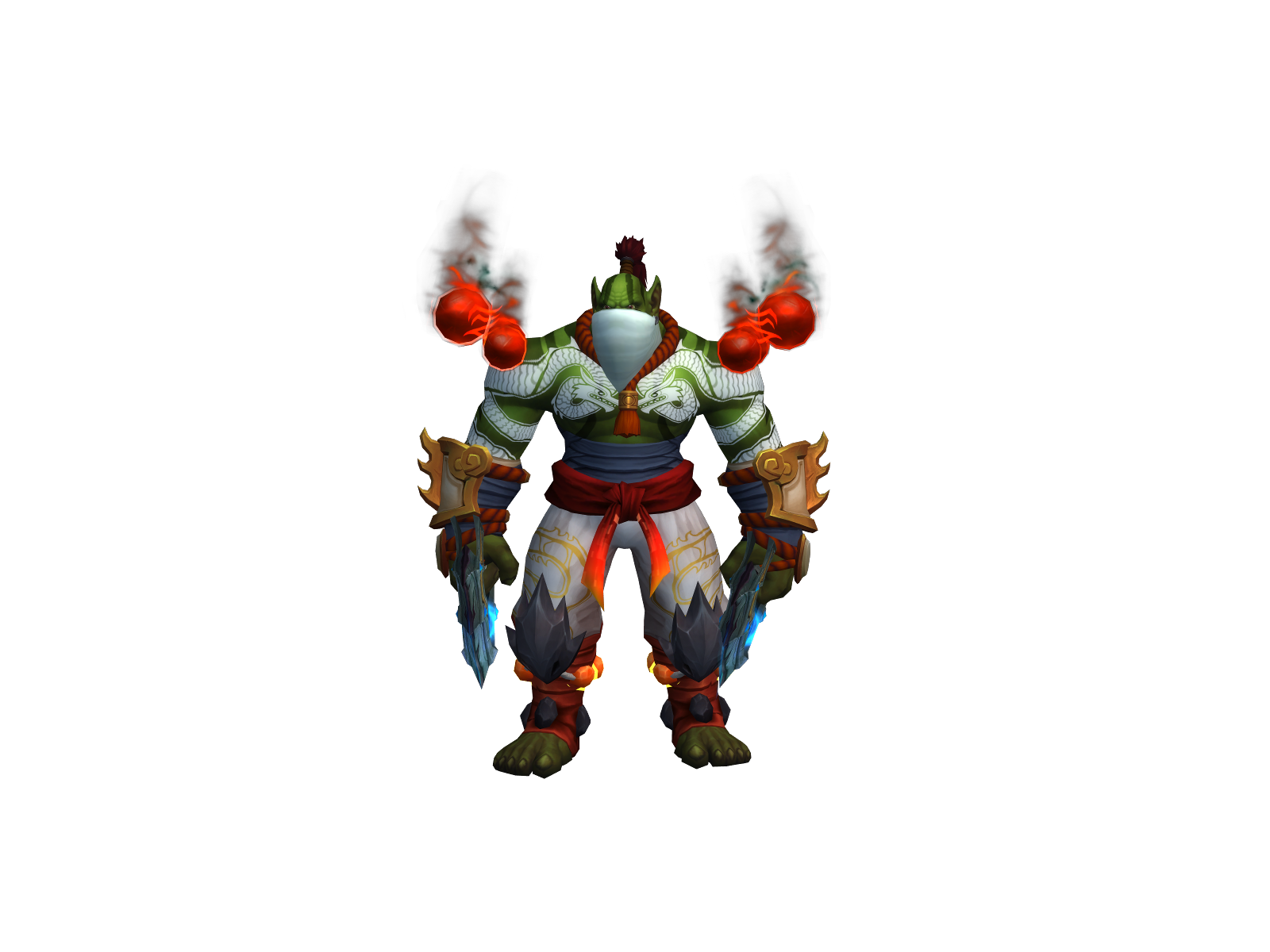 Shåølin 3D character render