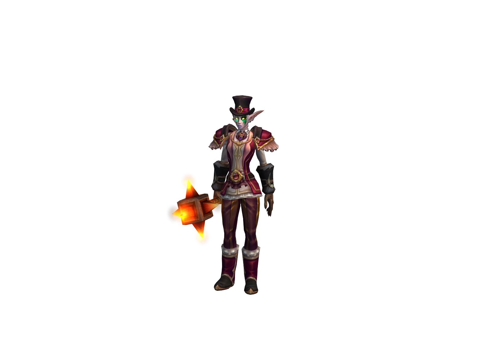 Bettychoo 3D character render