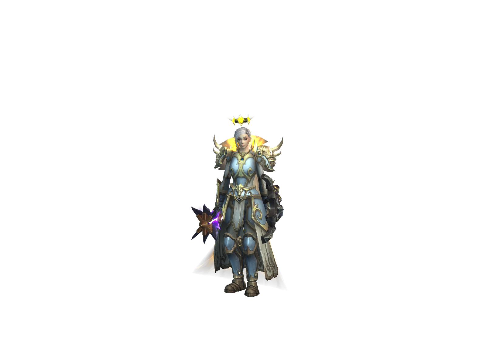 Eliory 3D character render