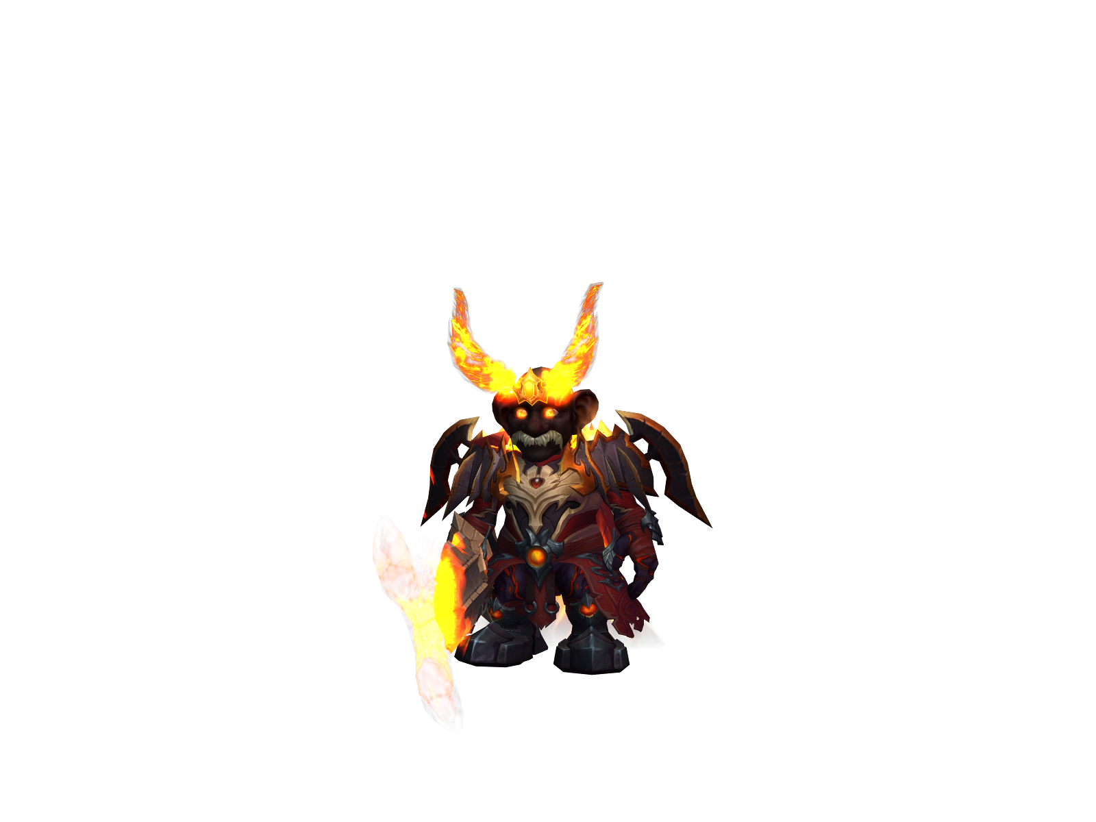 Hinoky 3D character render