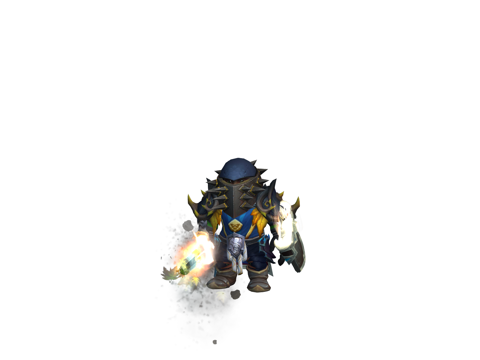 Bearlanceblu 3D character render