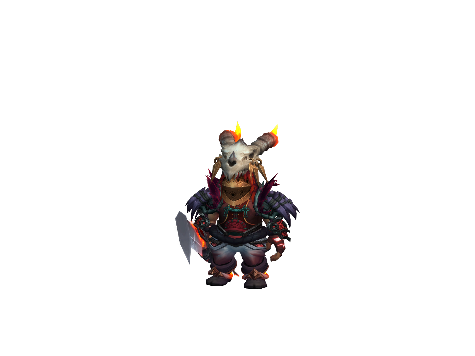Tooslick 3D character render