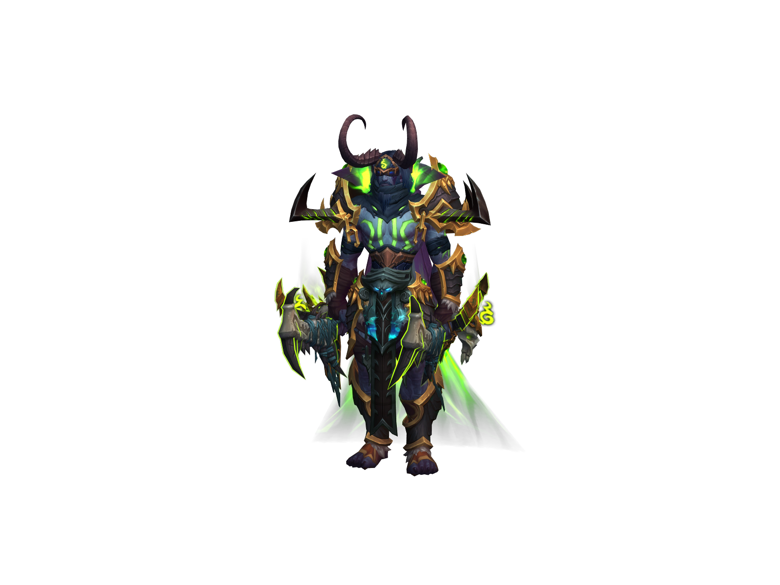 Cyburst 3D character render