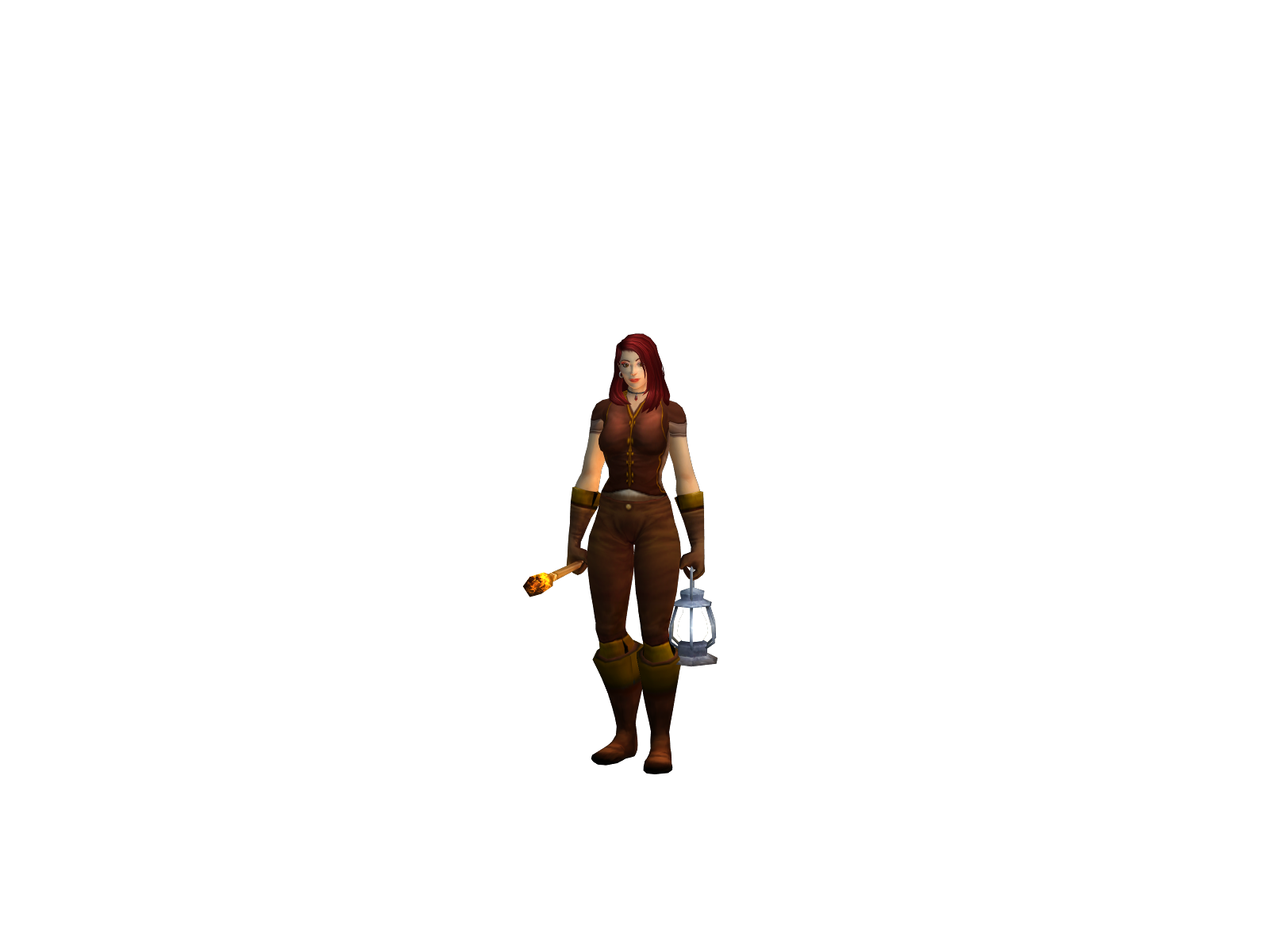 Nobe 3D character render