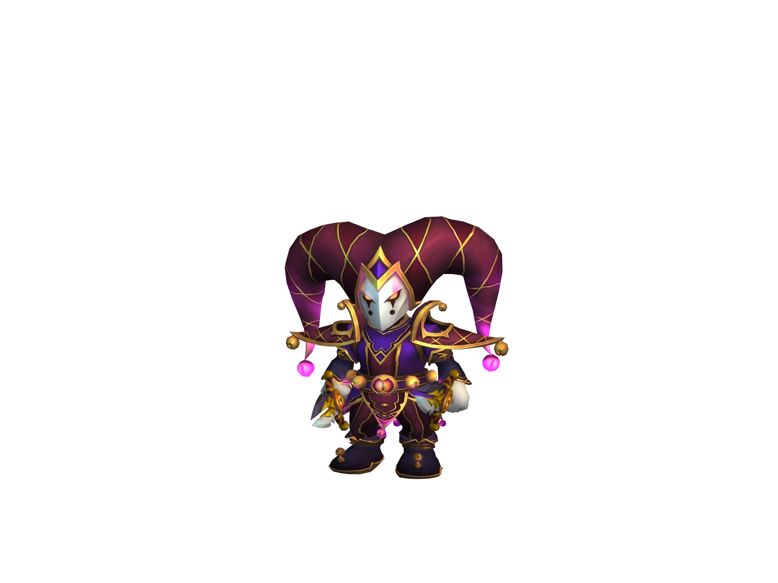 Shacomain 3D character render