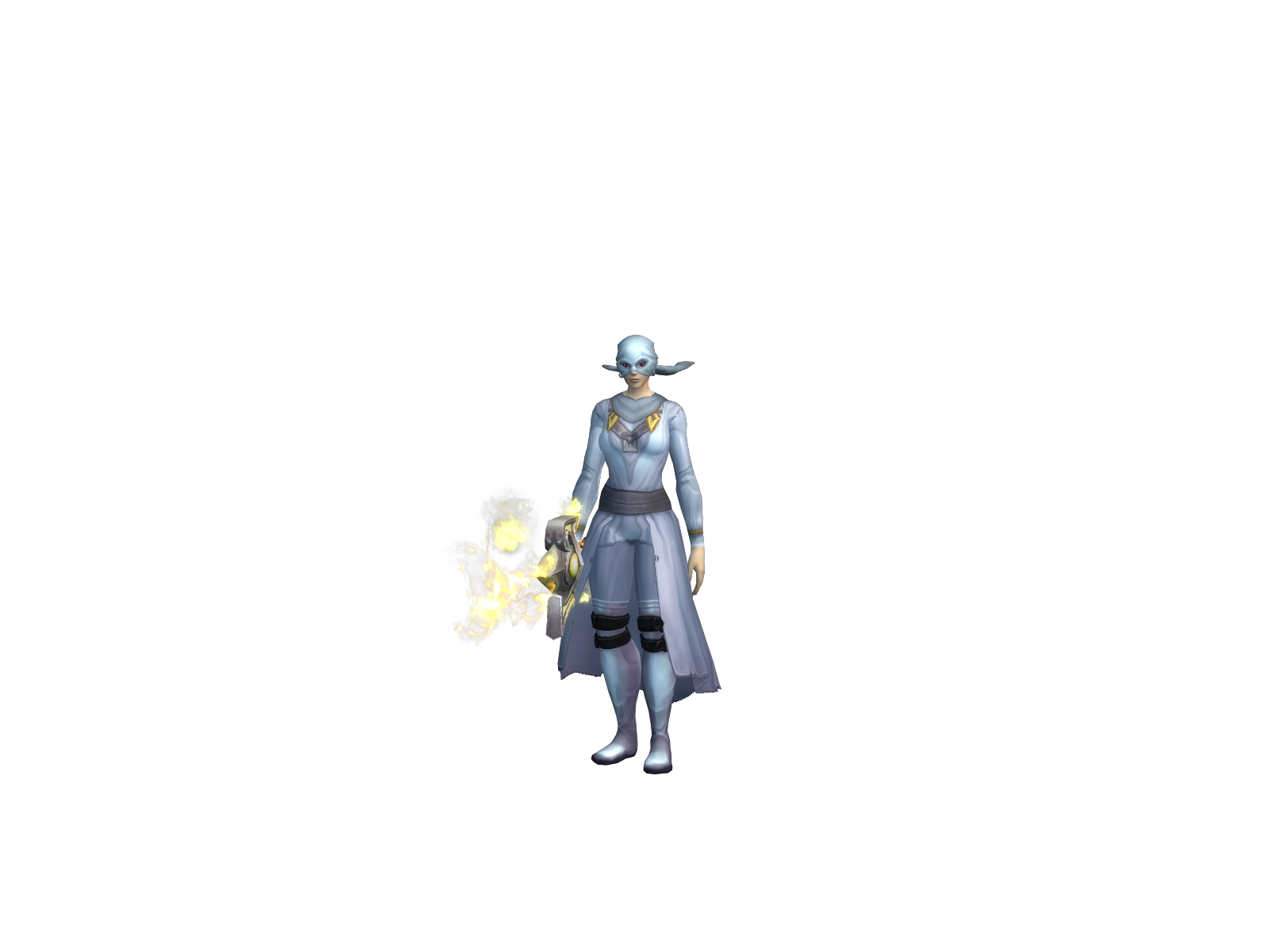 Localhost 3D character render