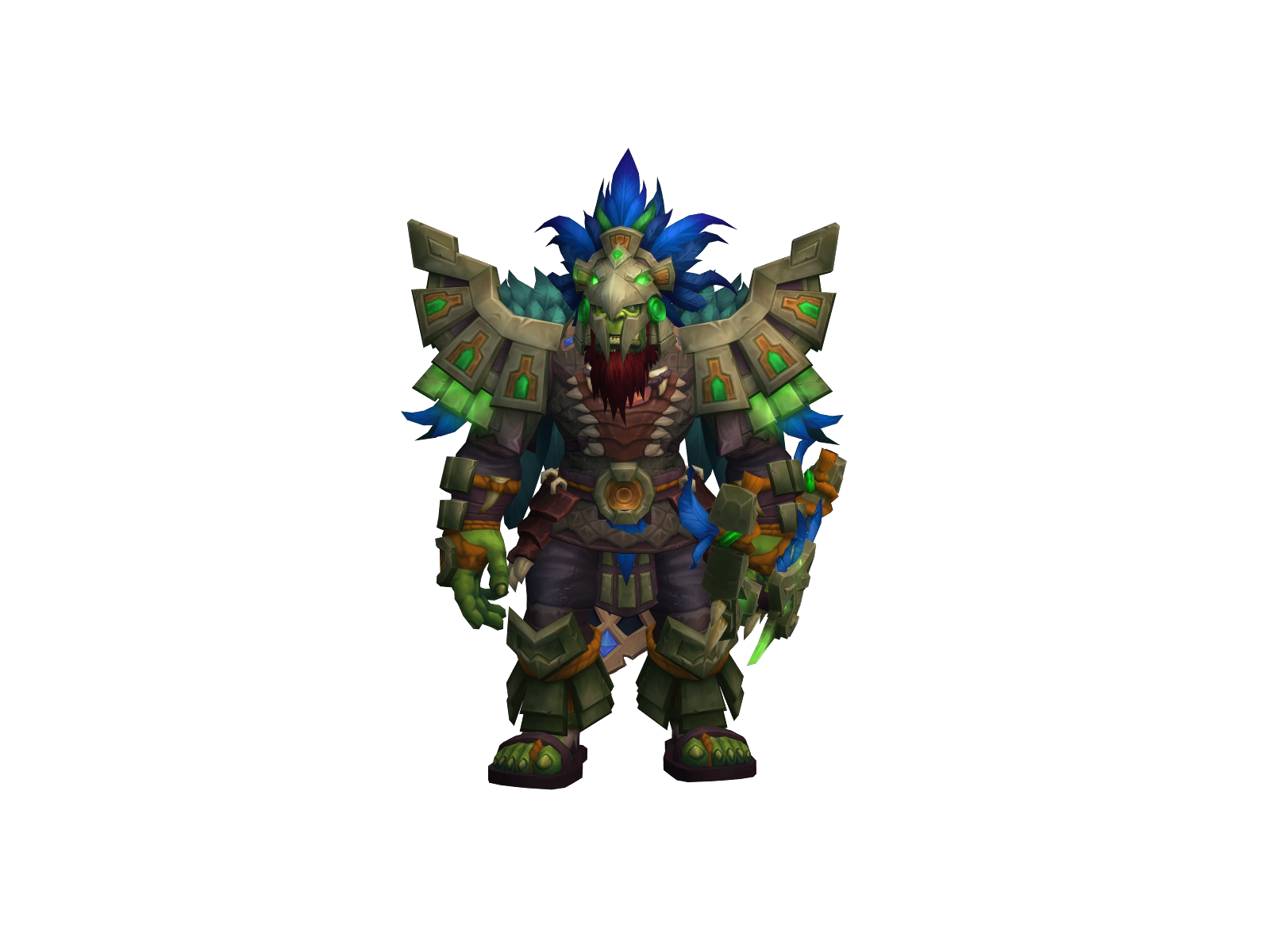 Trunet 3D character render