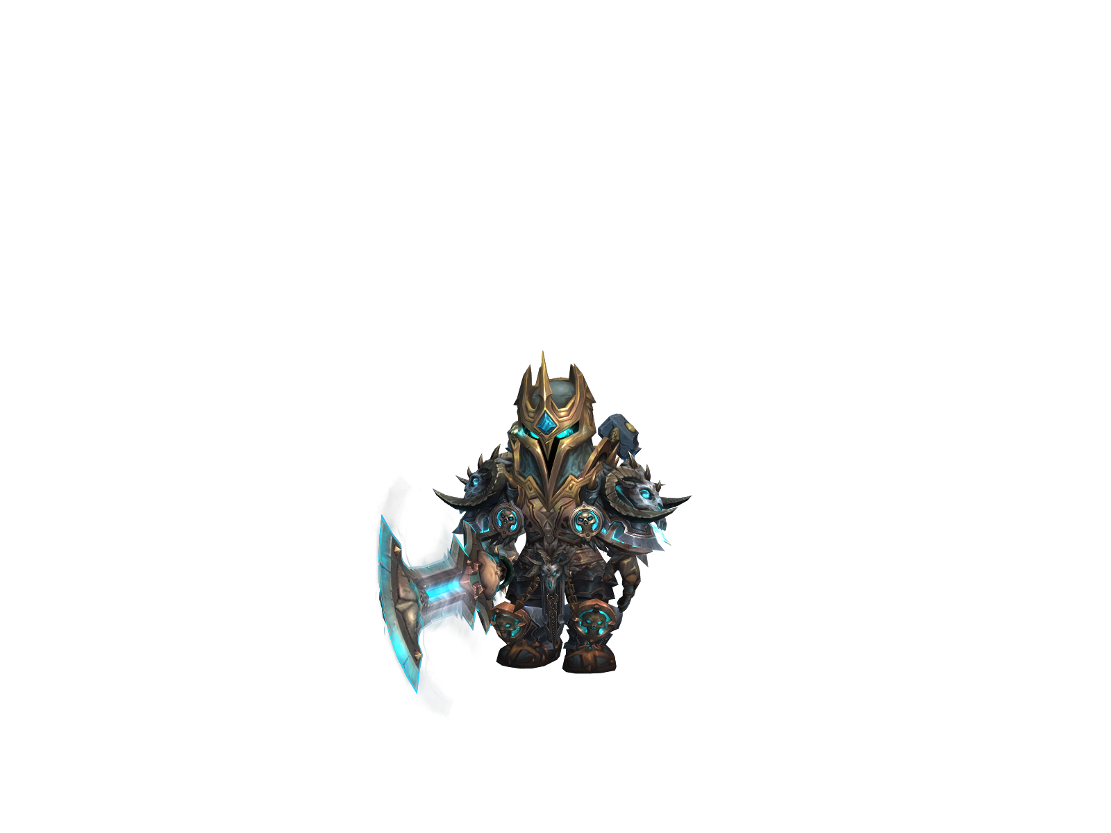 Burdust 3D character render