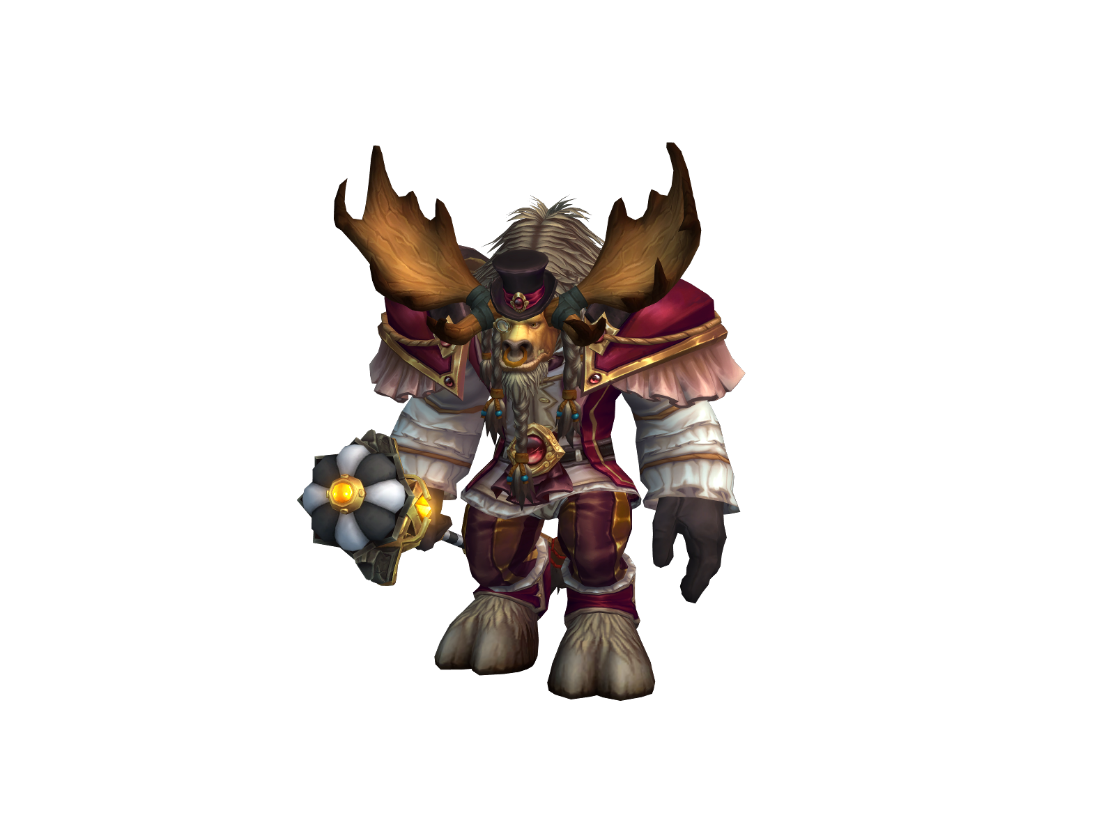 Chiflón 3D character render