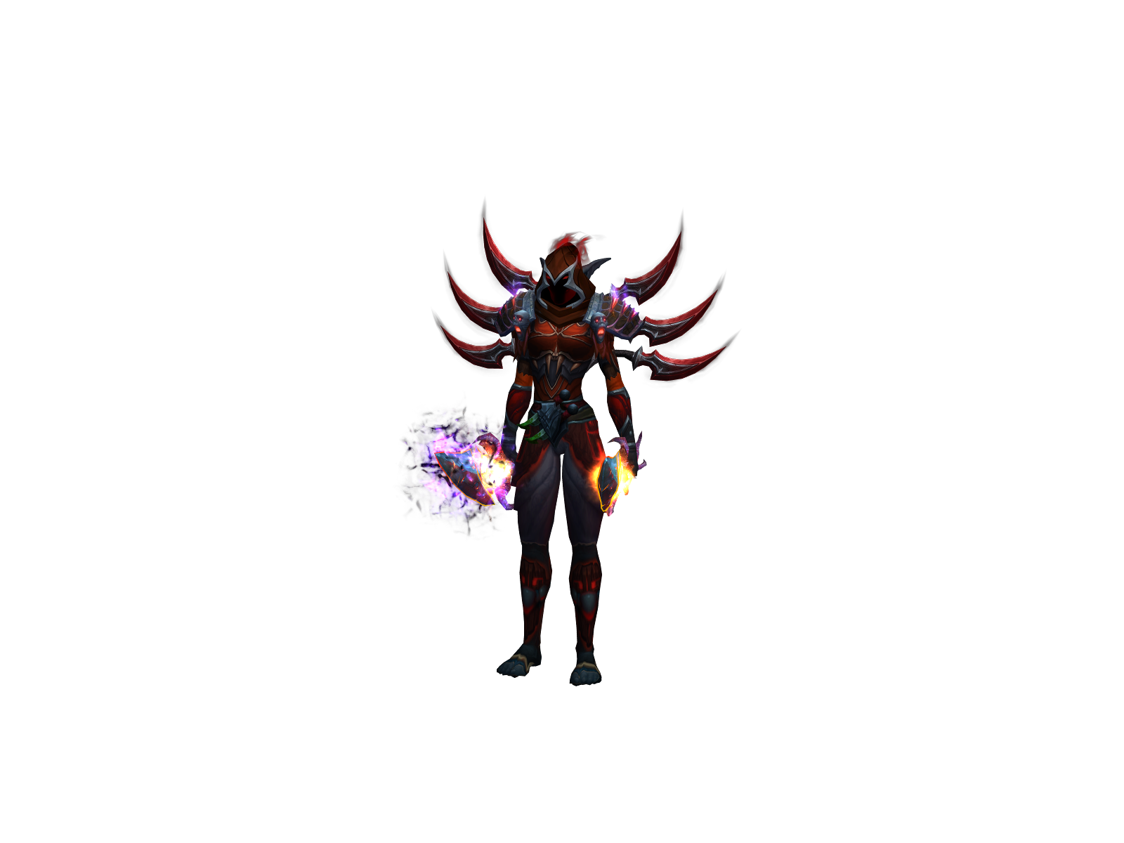 Phðbia 3D character render