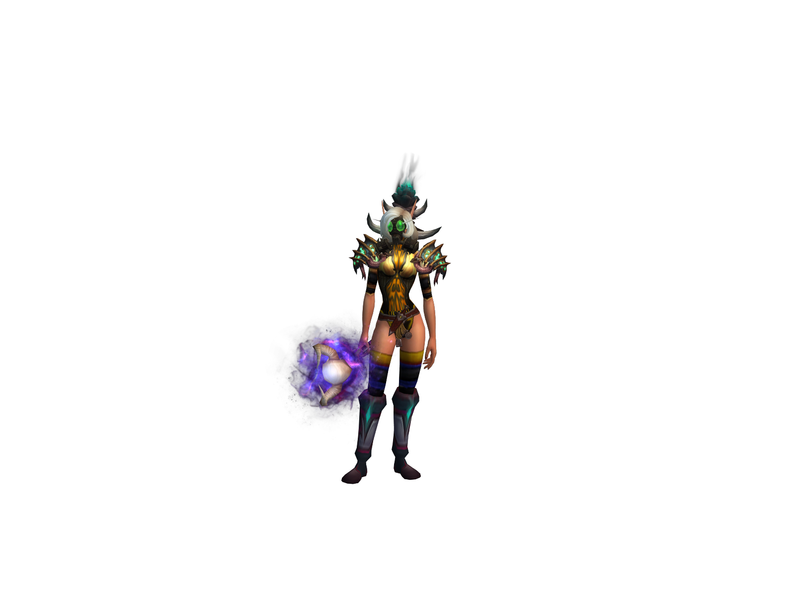 Johnald 3D character render