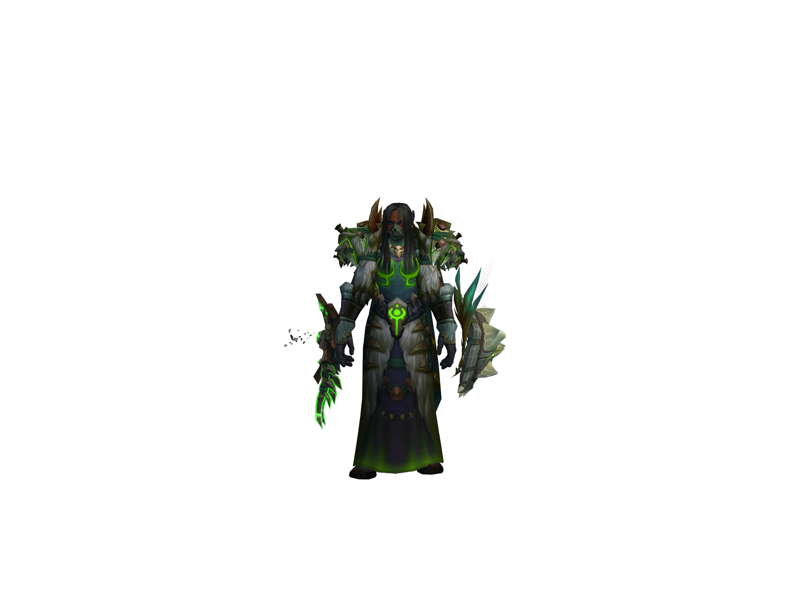 Mugishtah 3D character render