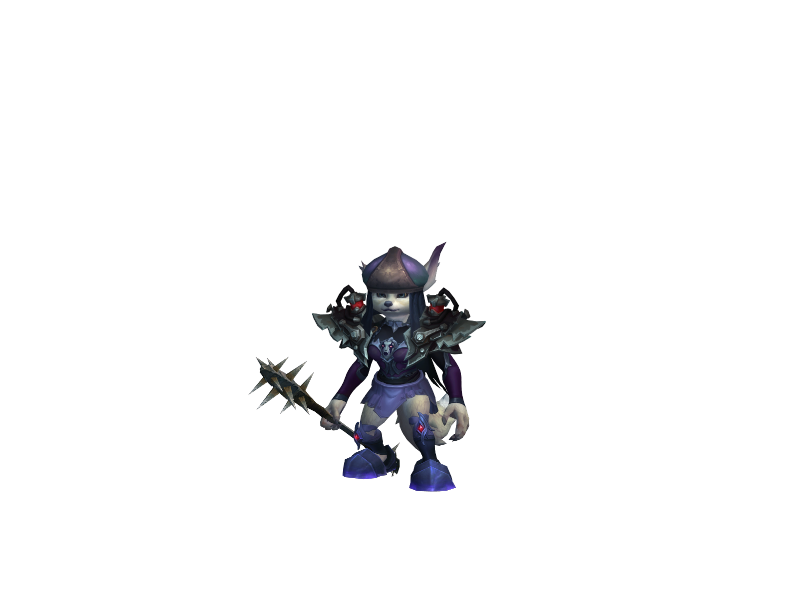 Blessurhole 3D character render