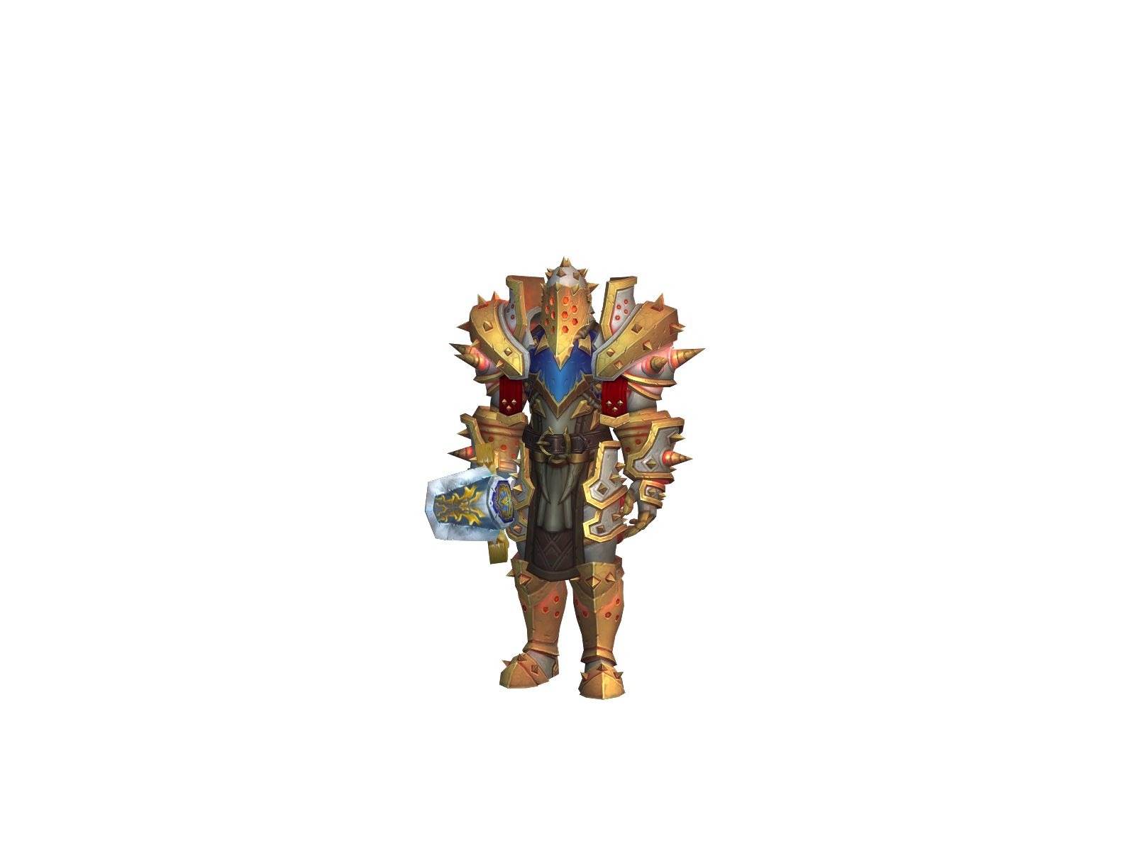 Crusadearm 3D character render