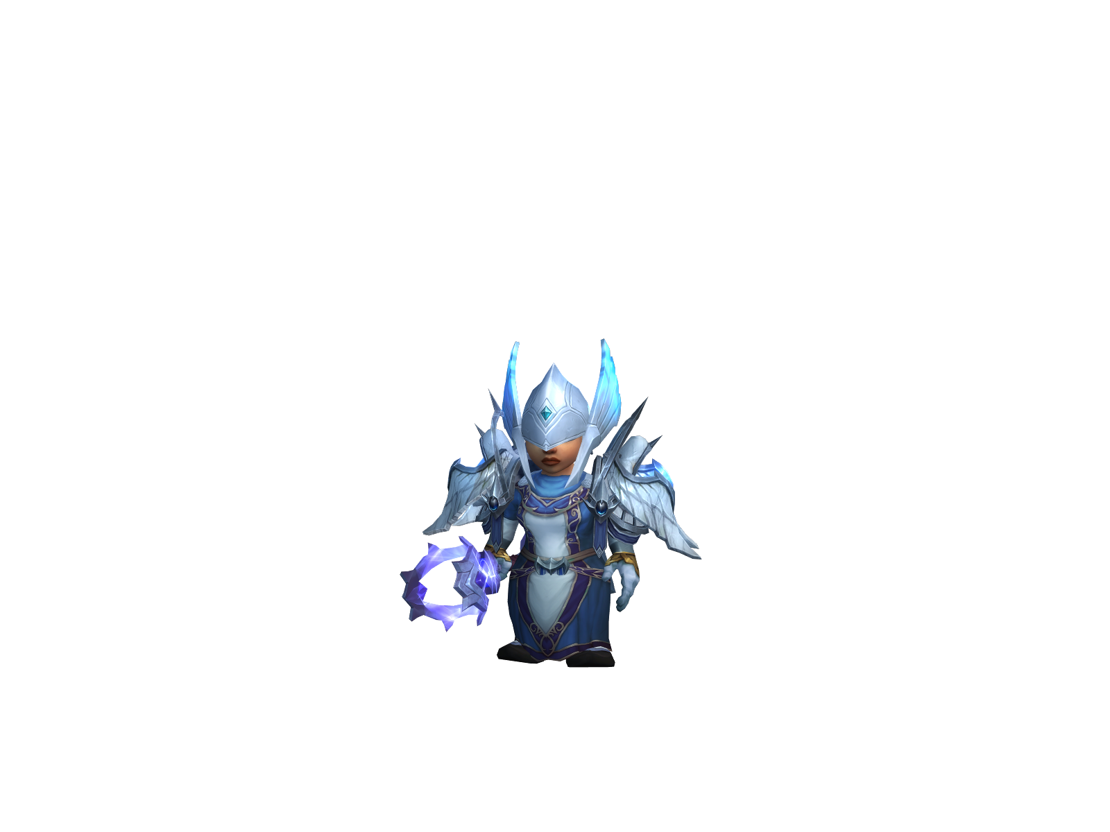 Bùdíng 3D character render