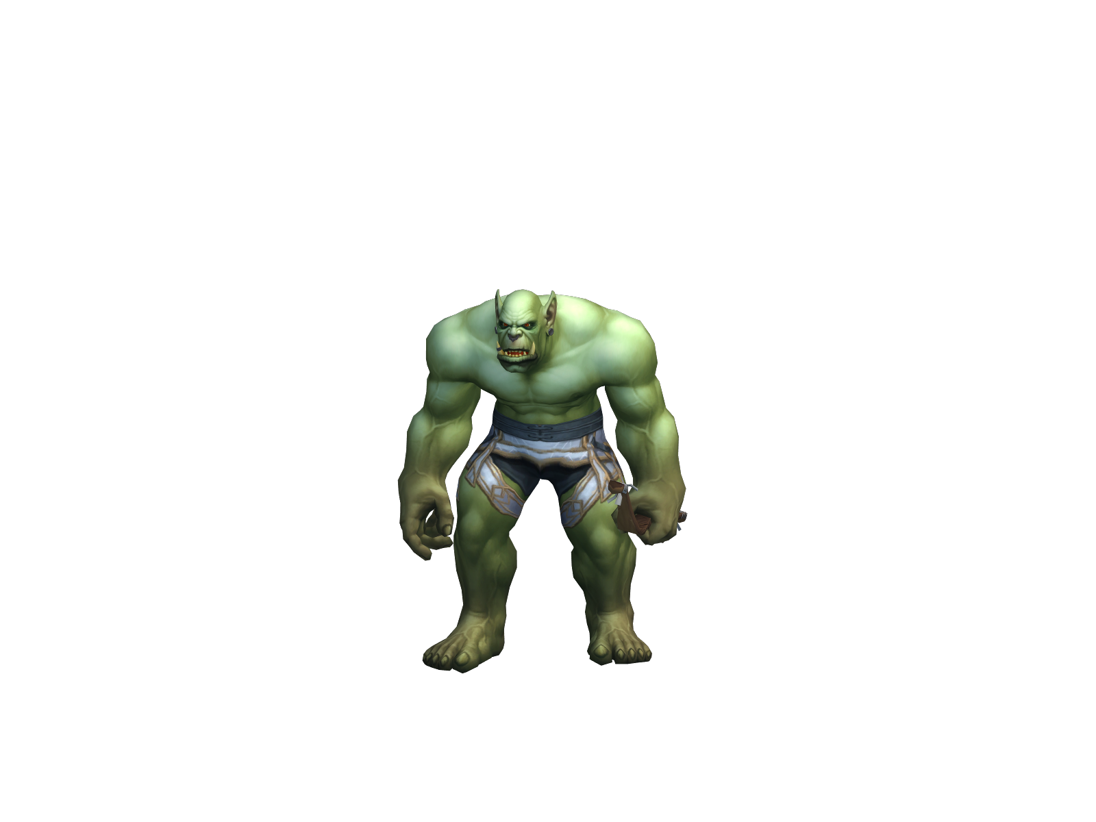 Blackôs 3D character render