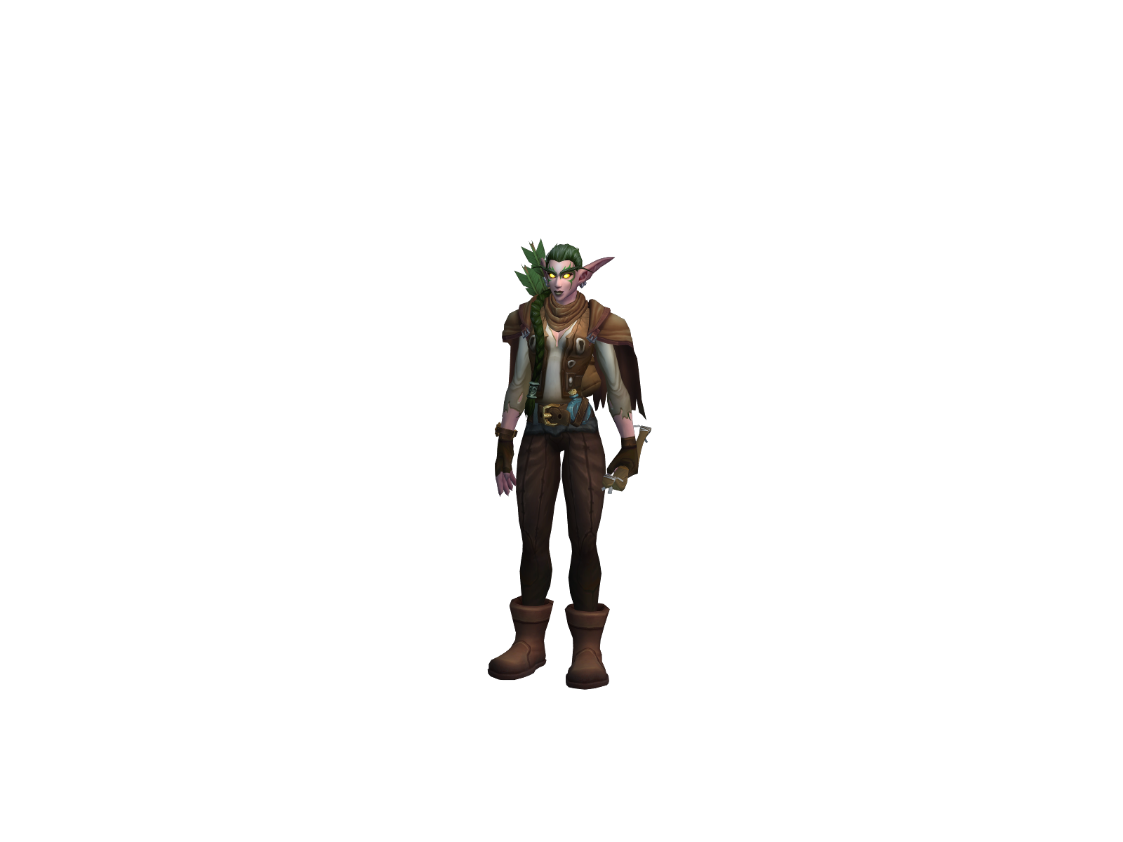 Duskbow 3D character render