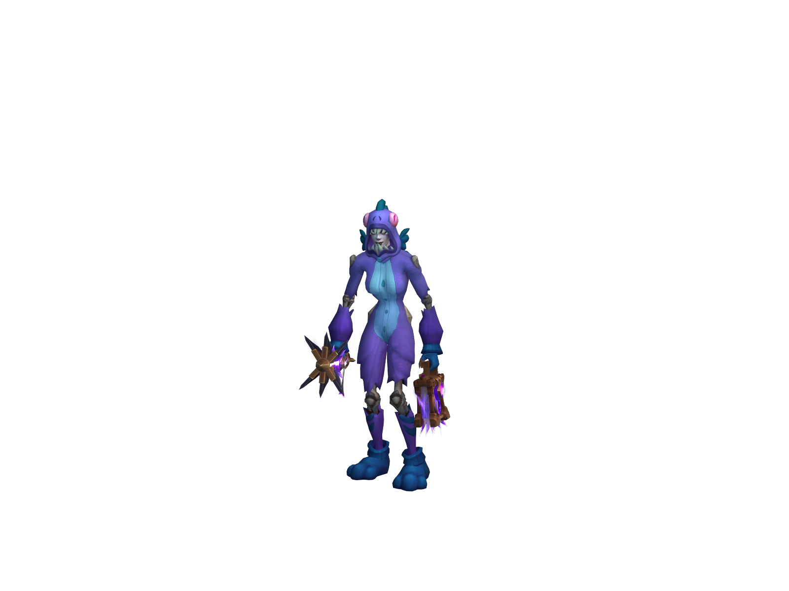 Elysp 3D character render
