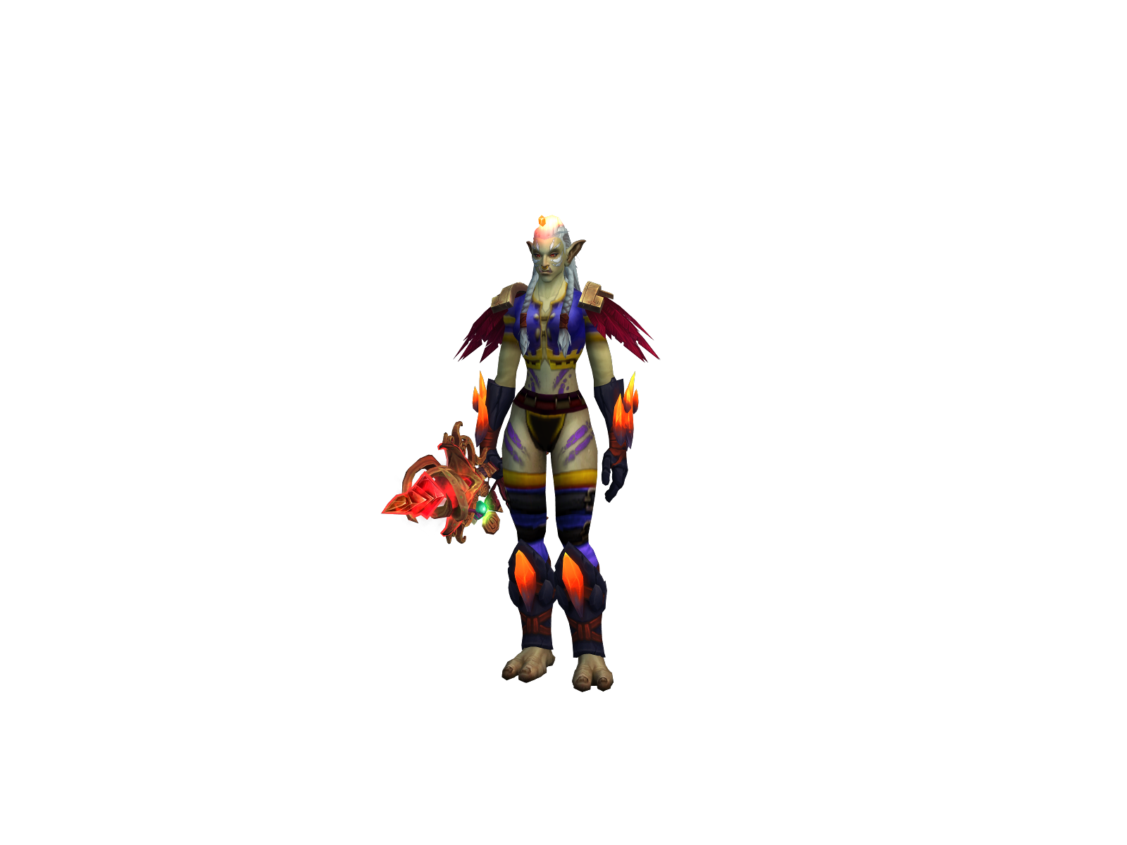 Scryx 3D character render