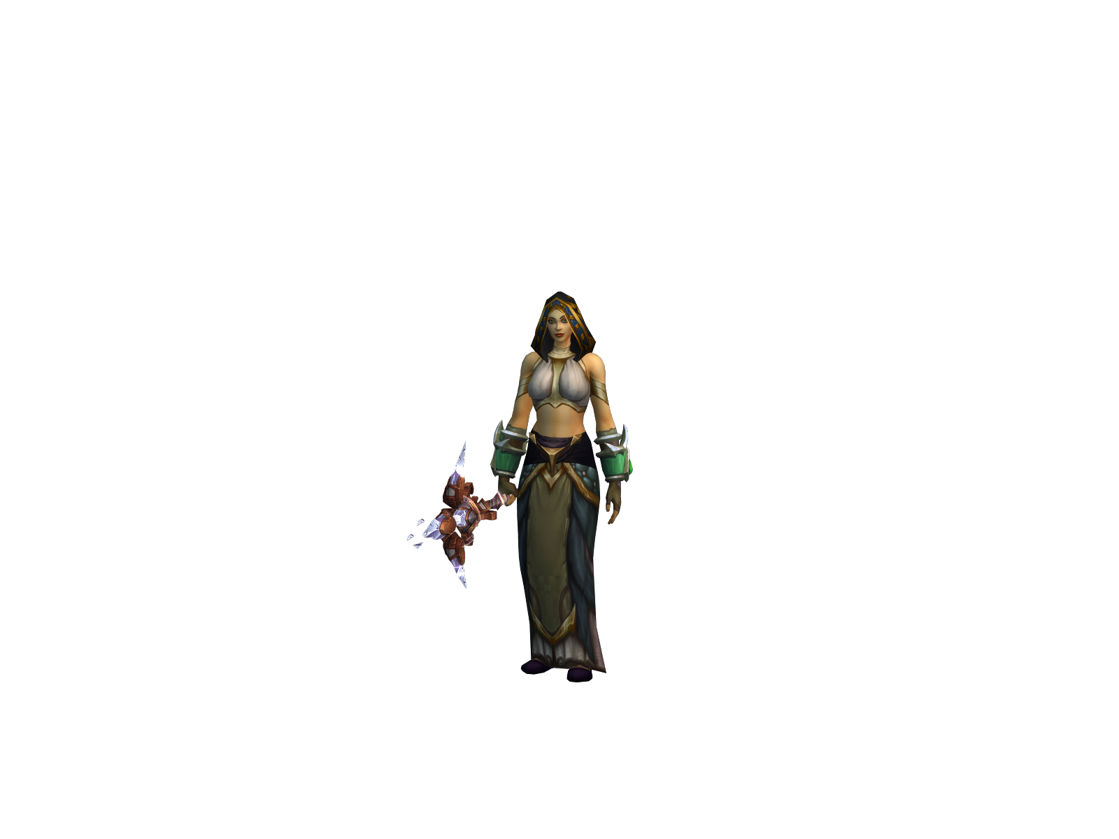 Drillionaire 3D character render