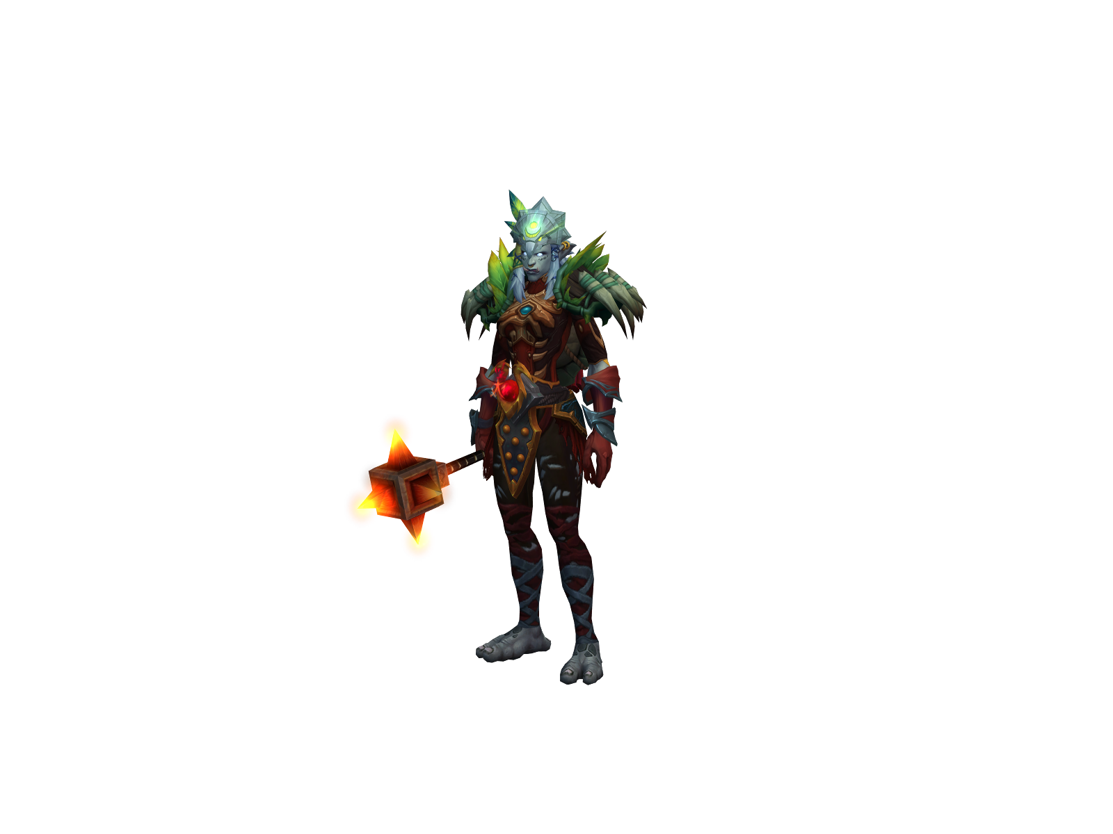 Alwaysharem 3D character render