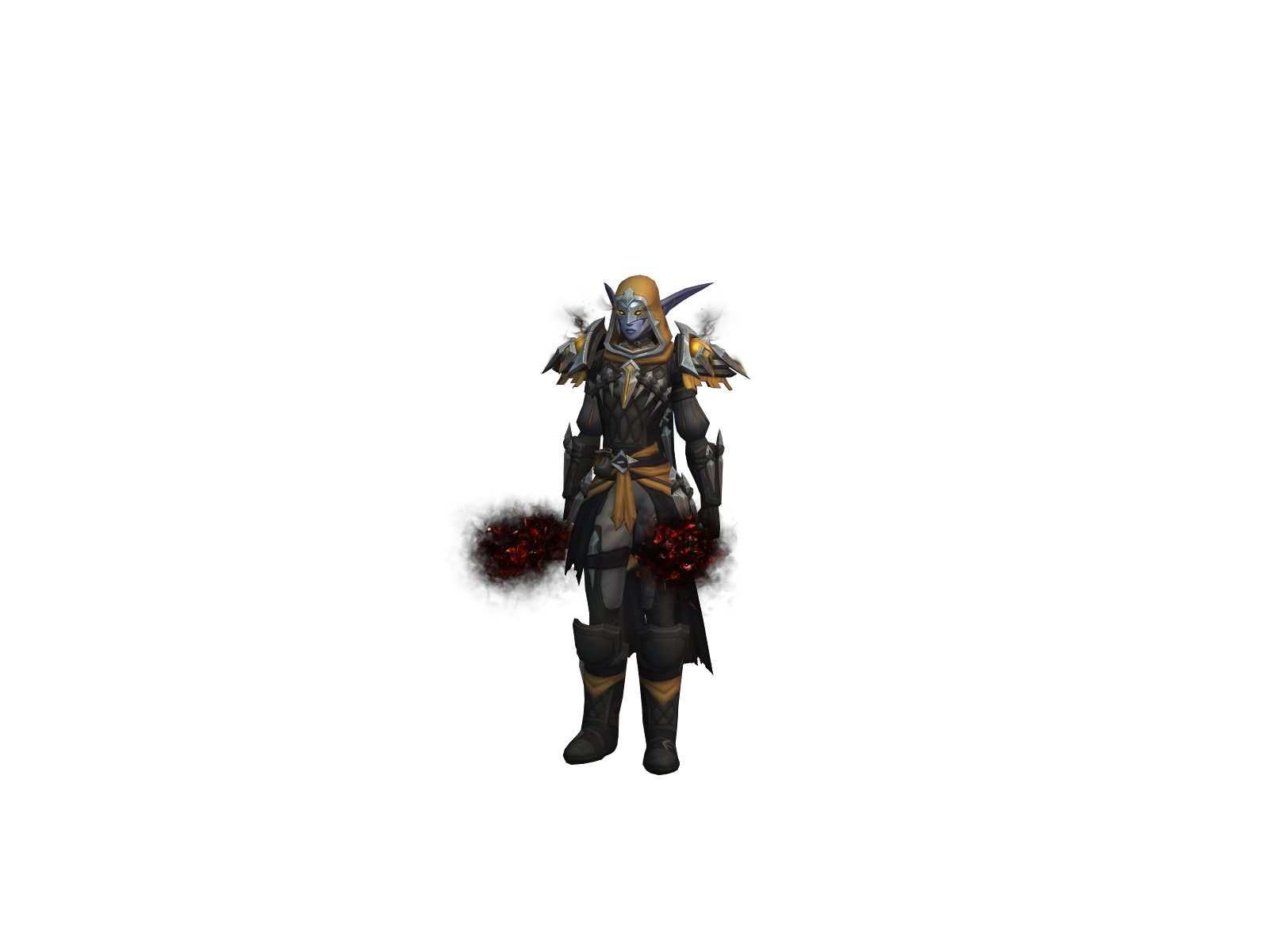 Painfork 3D character render