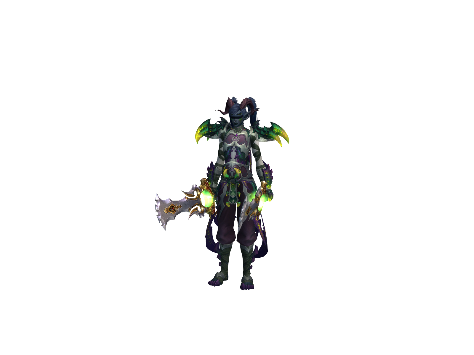 Feetx 3D character render
