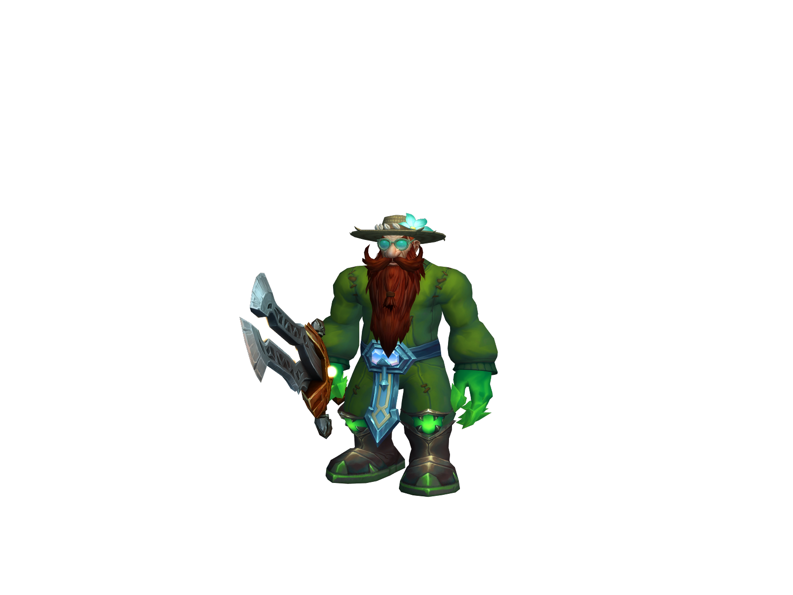Frankc 3D character render