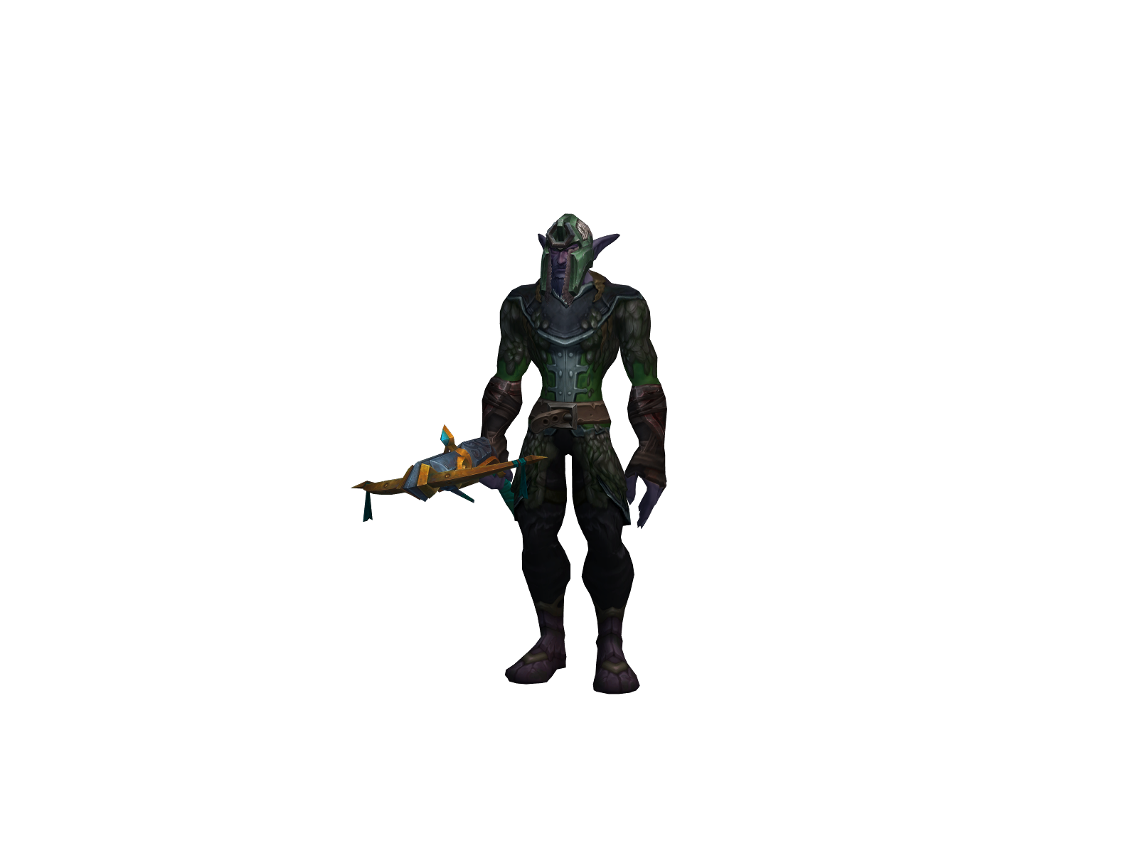 Hawaiiblue 3D character render
