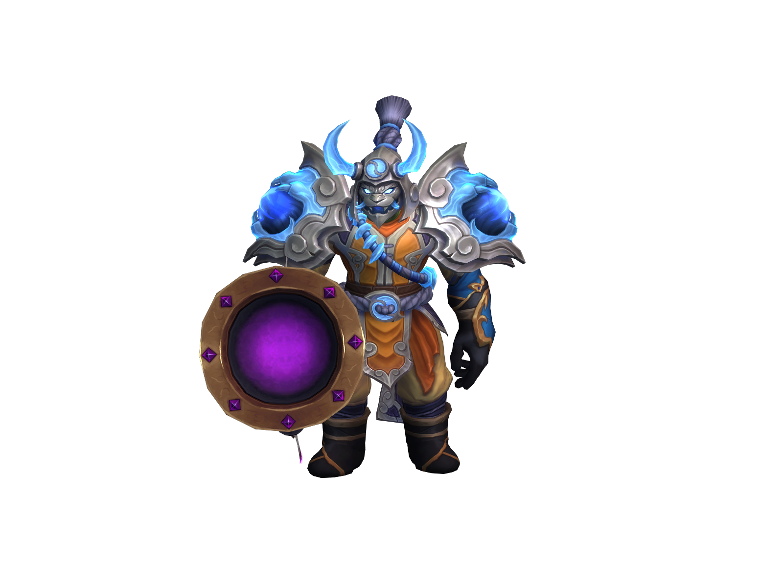 Dreadous 3D character render