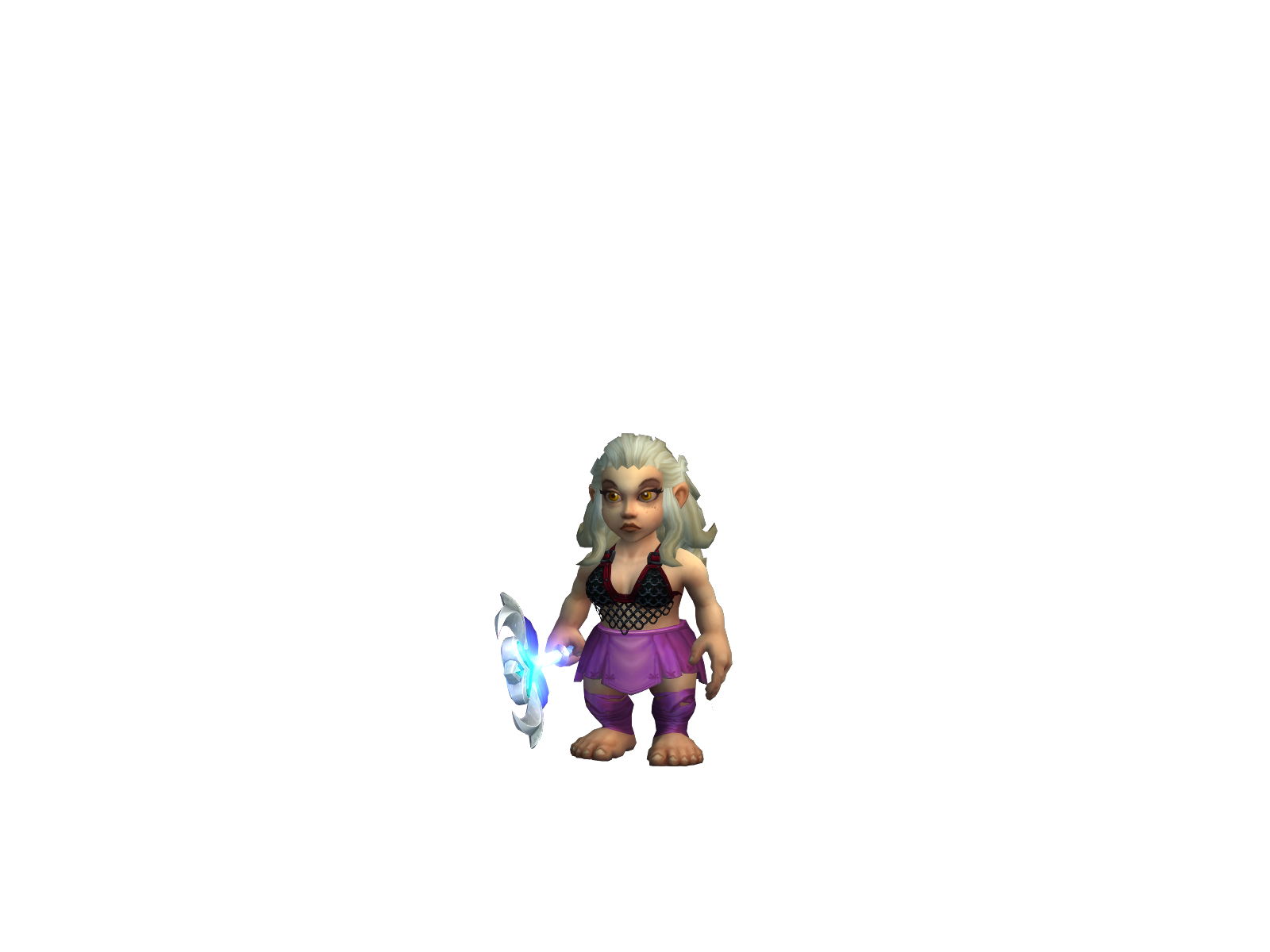 Floofié 3D character render