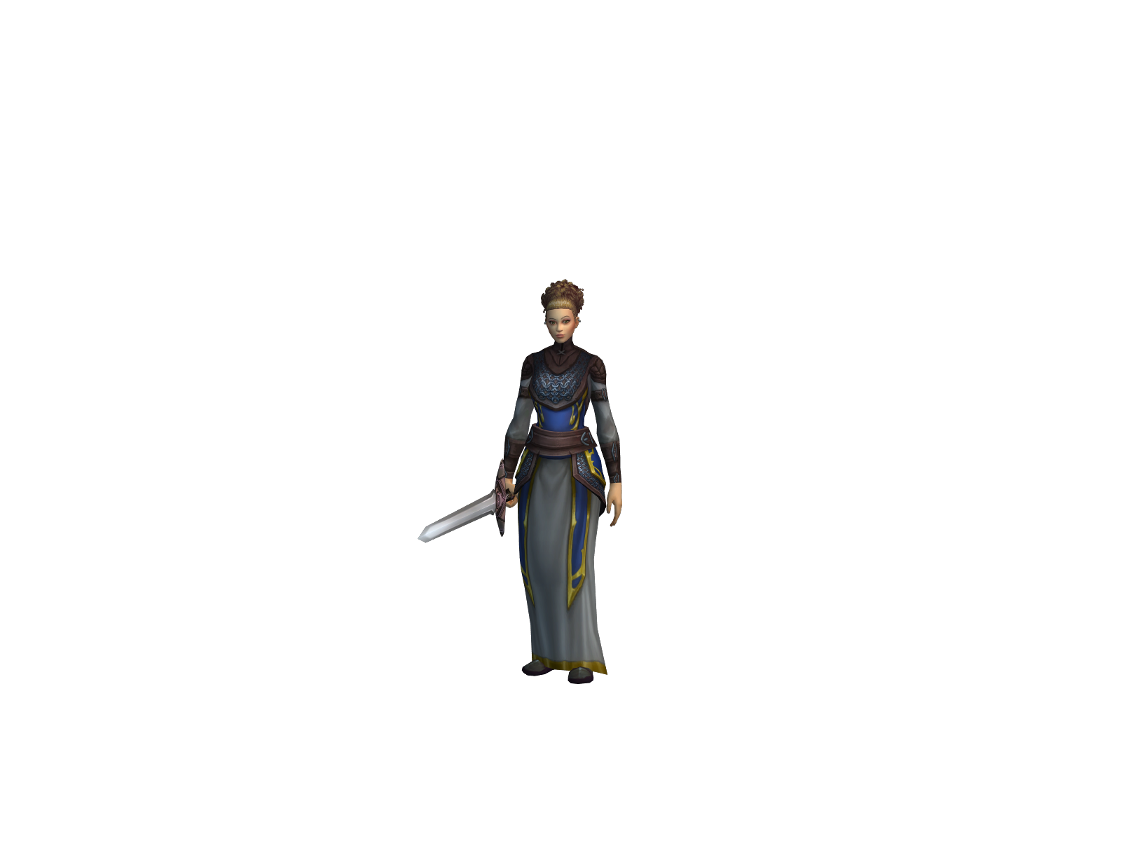 Crëëd 3D character render