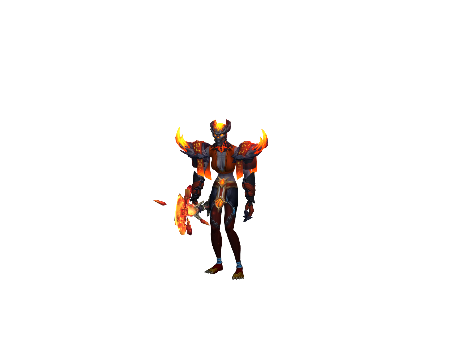 Dilfp 3D character render