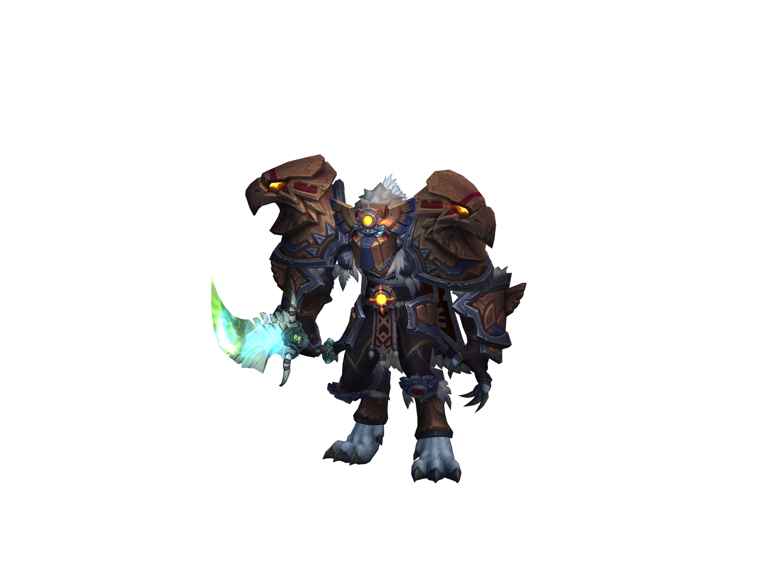 Noxarune 3D character render