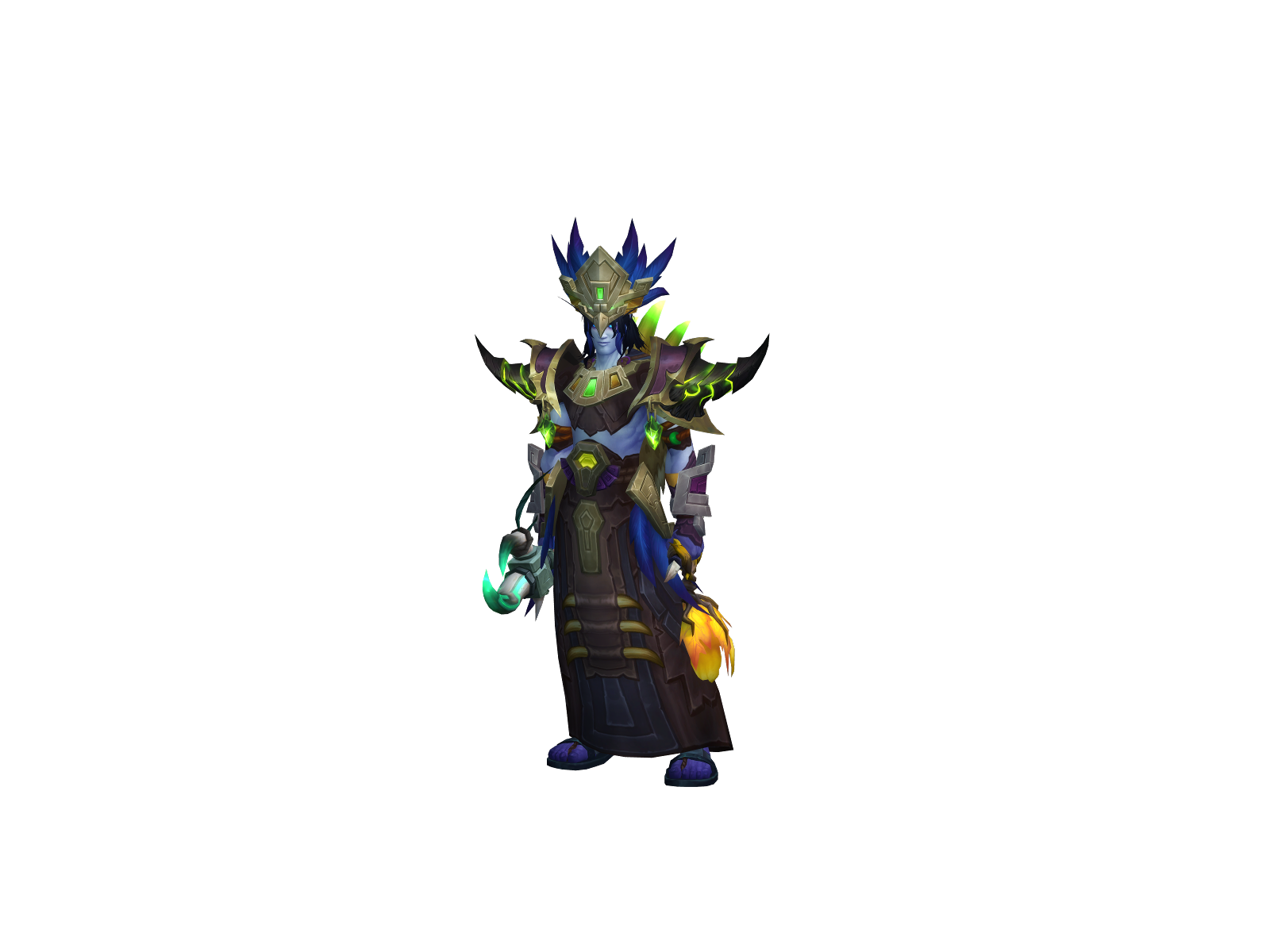 Malzaharr 3D character render