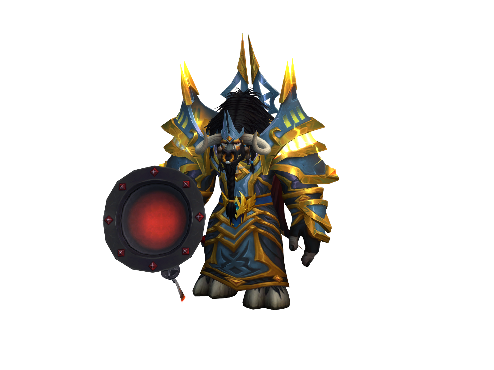 Ramonette 3D character render