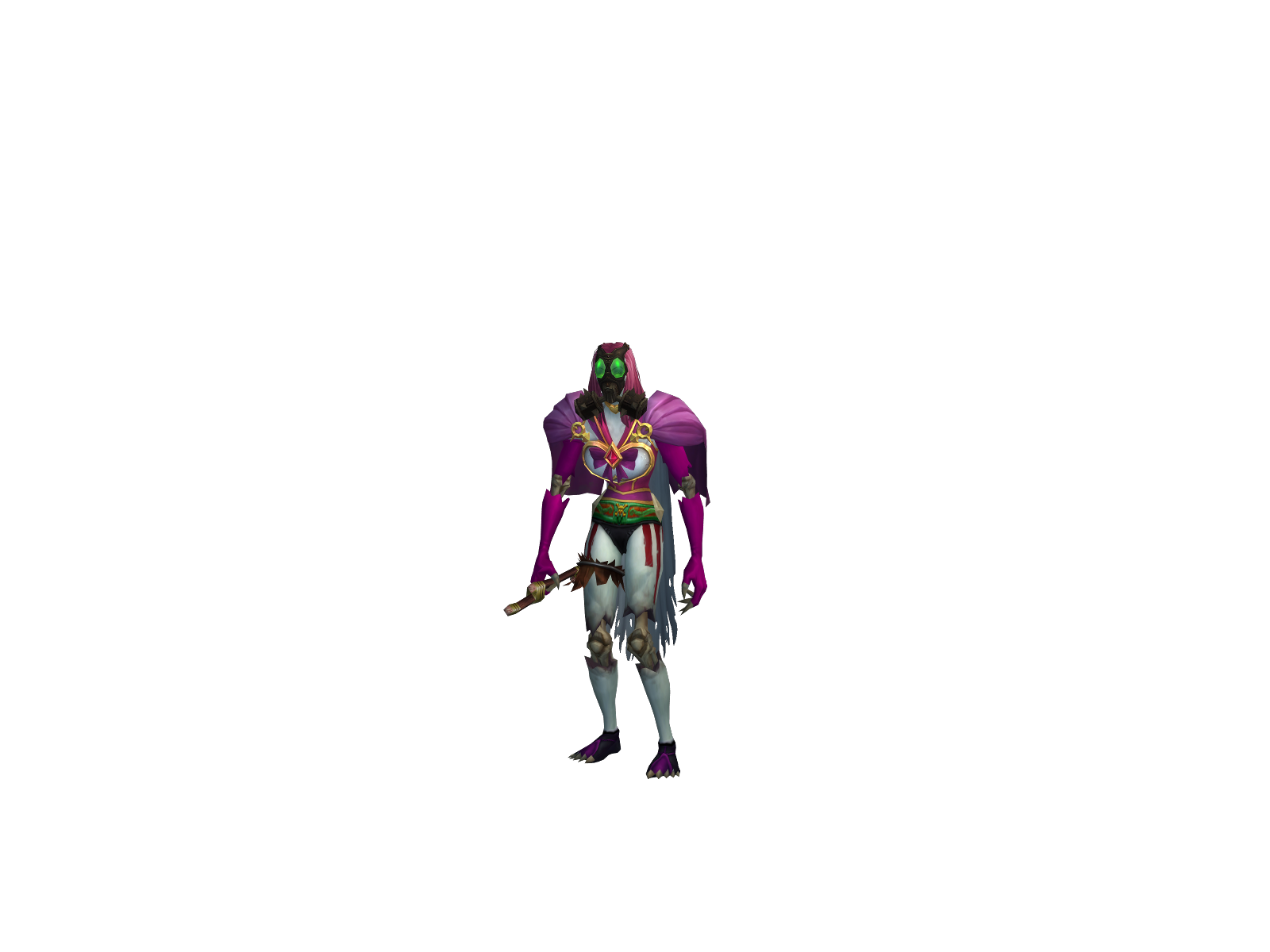 Thewòrld 3D character render