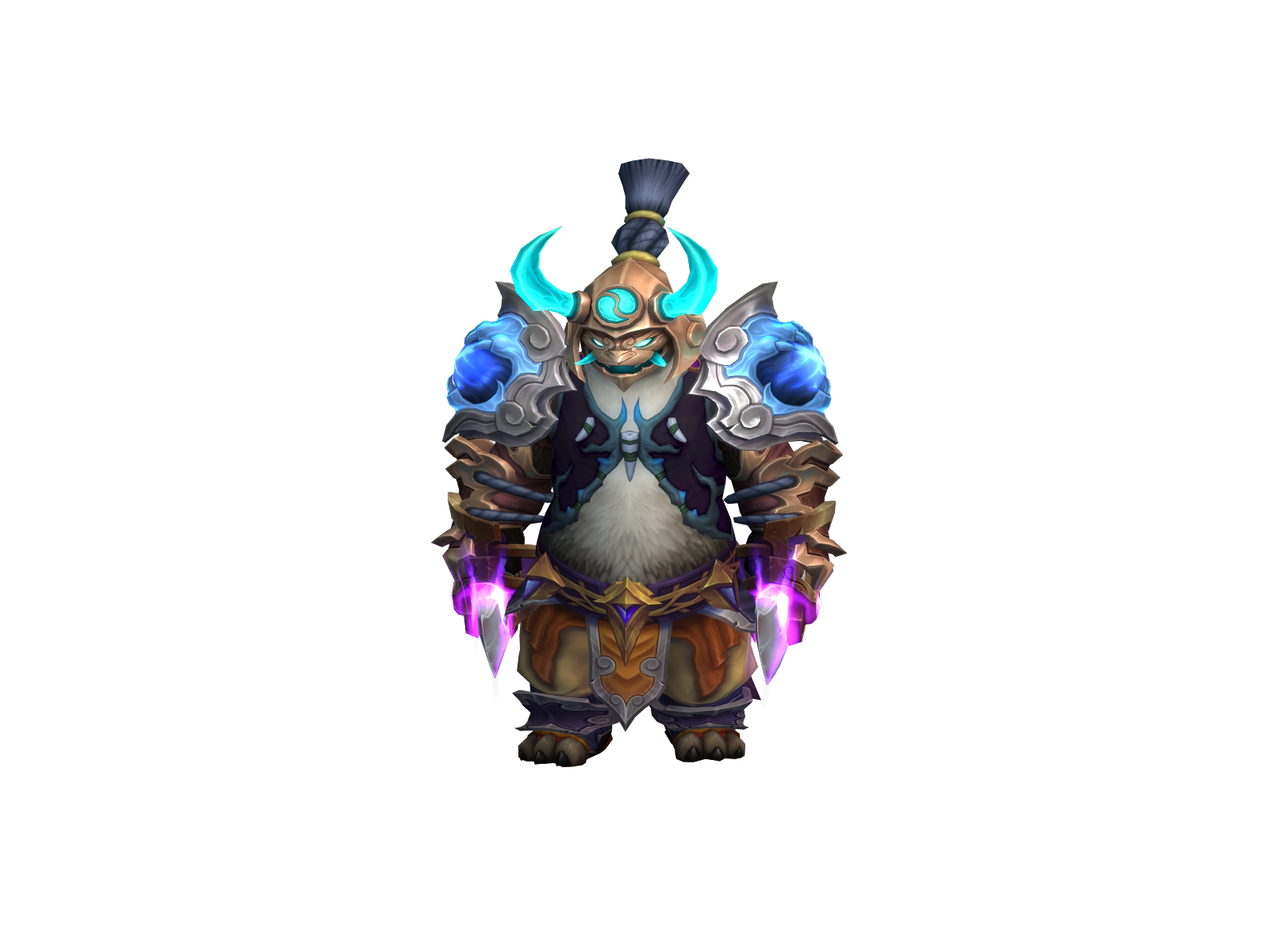 Jâckblaçk 3D character render