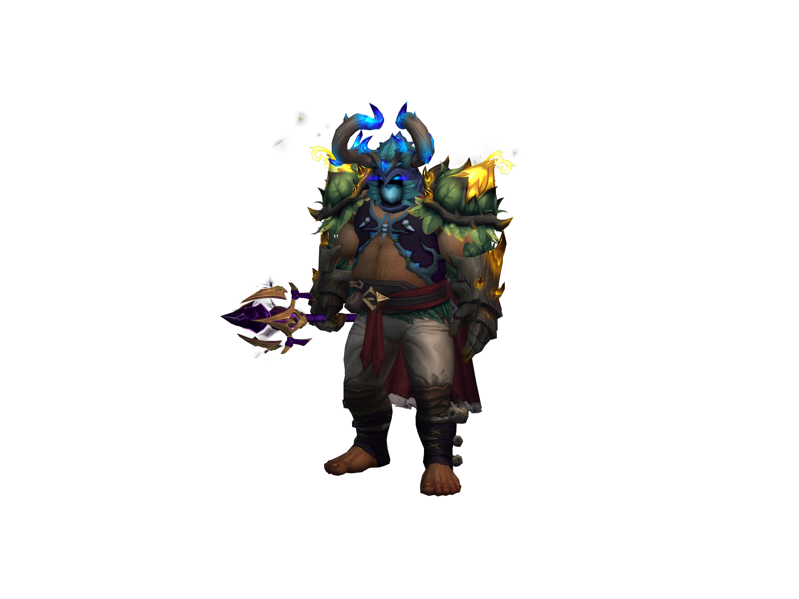 Flickerr 3D character render