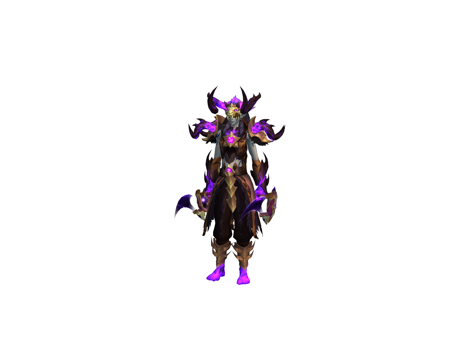Grimlóck 3D character render