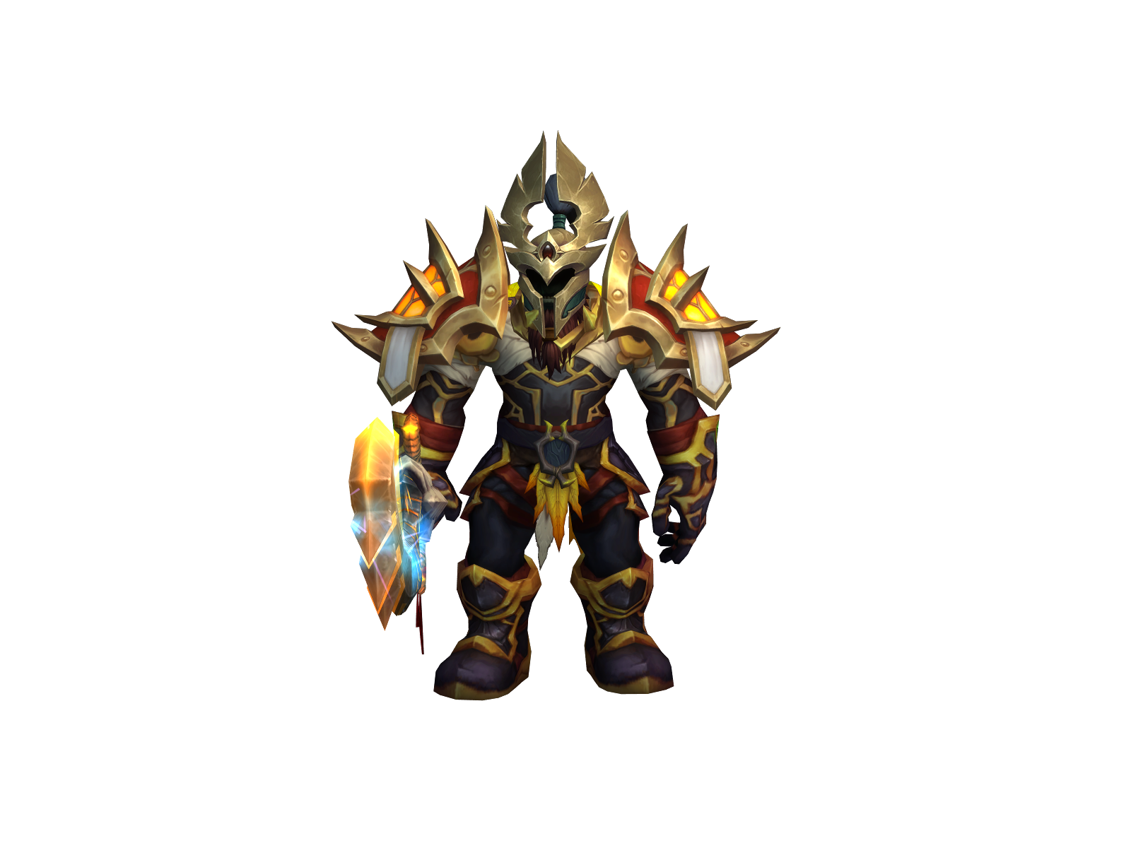 Navren 3D character render
