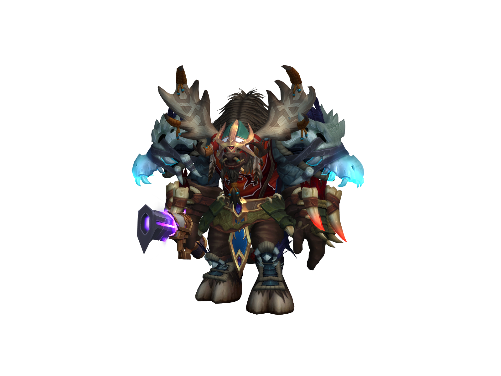 Shahuntard 3D character render