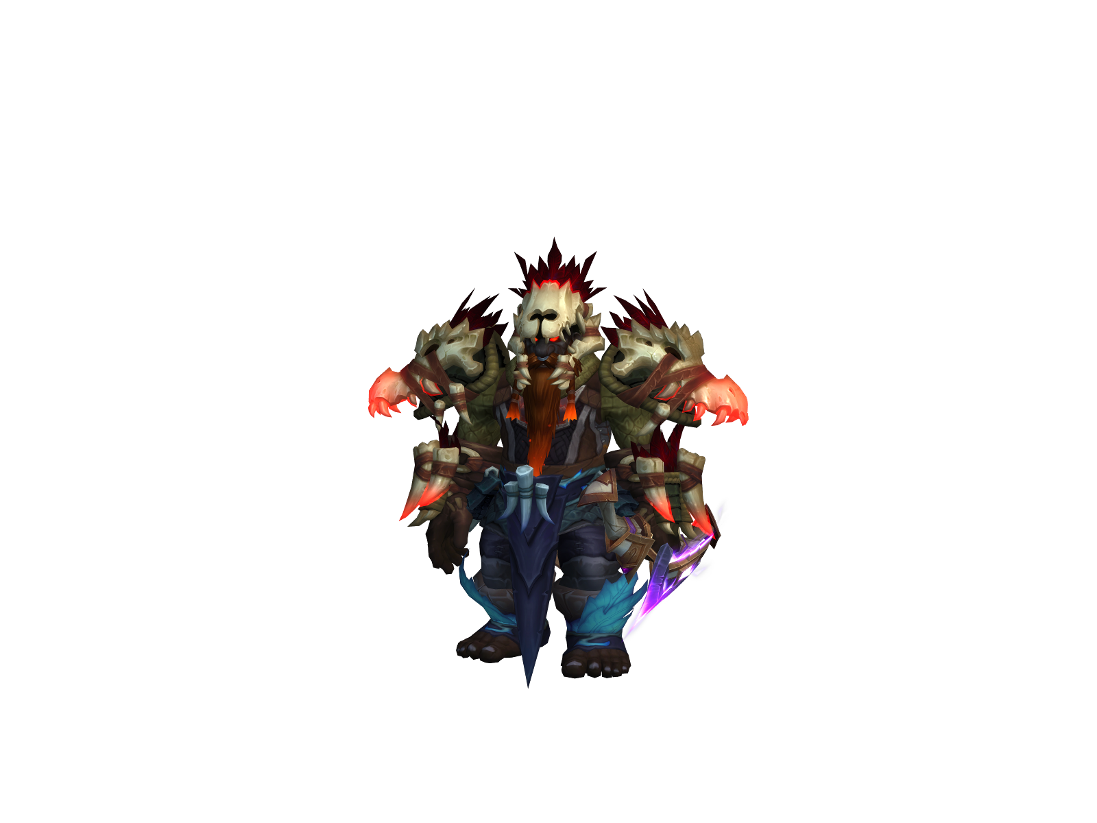 Amadillo 3D character render