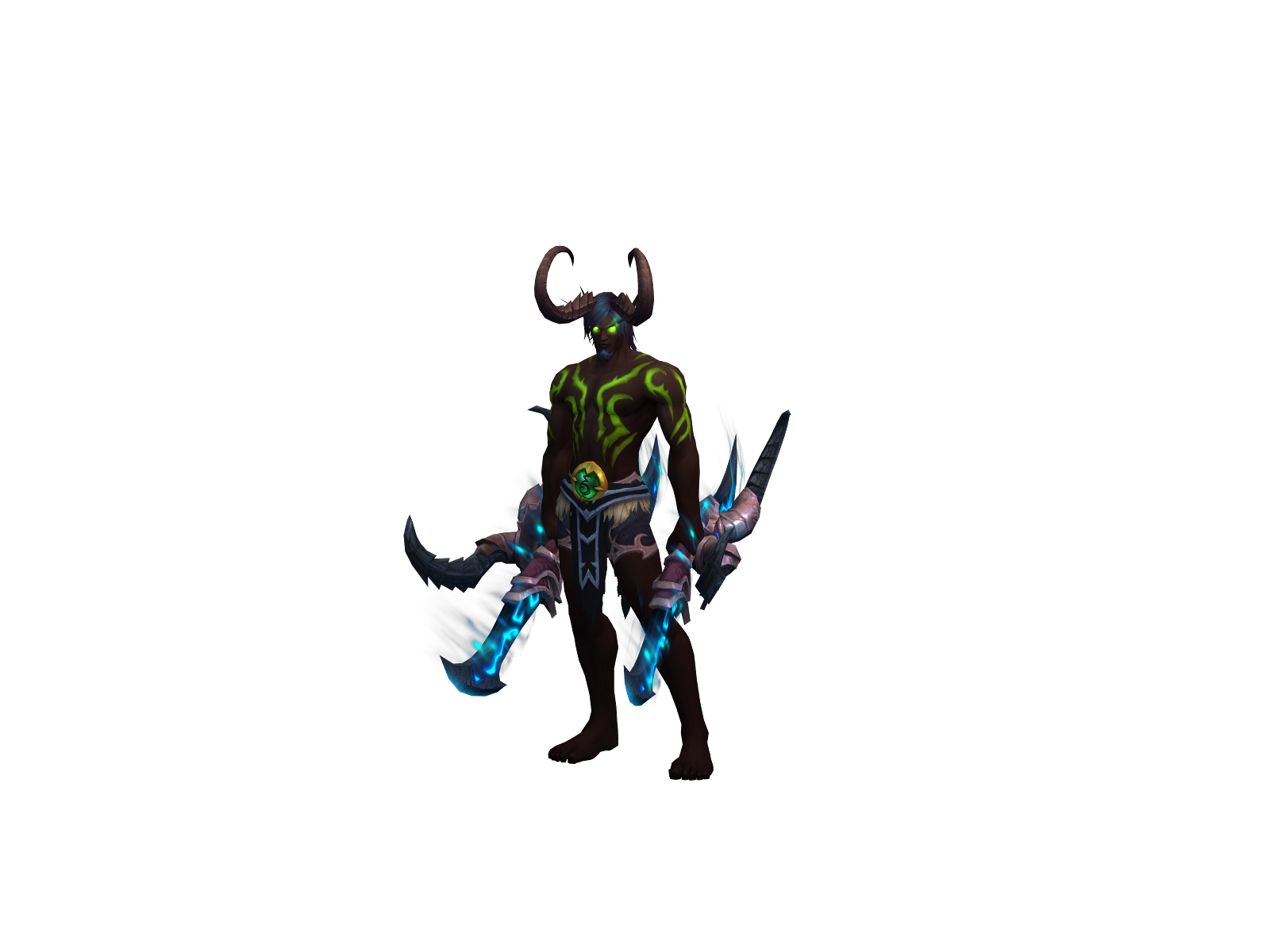 Seük 3D character render