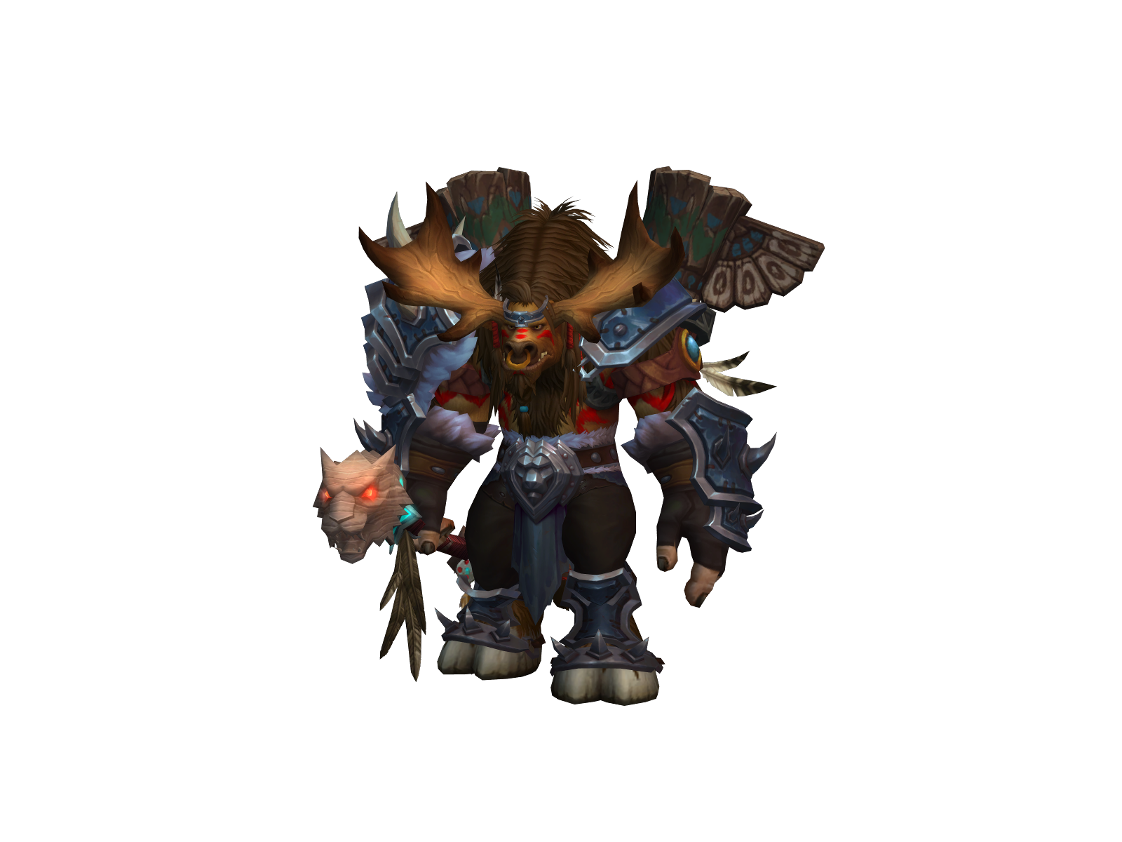 Mutatabull 3D character render