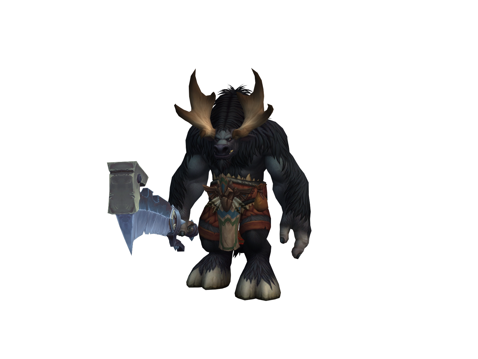 Cowow 3D character render