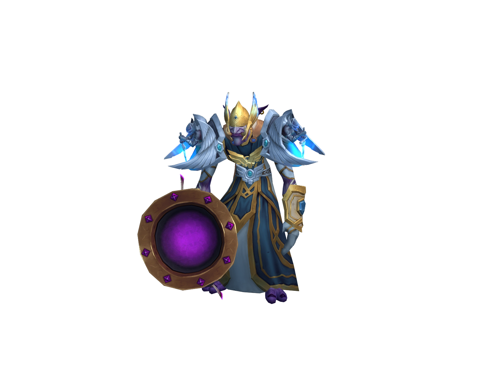 Dewk 3D character render